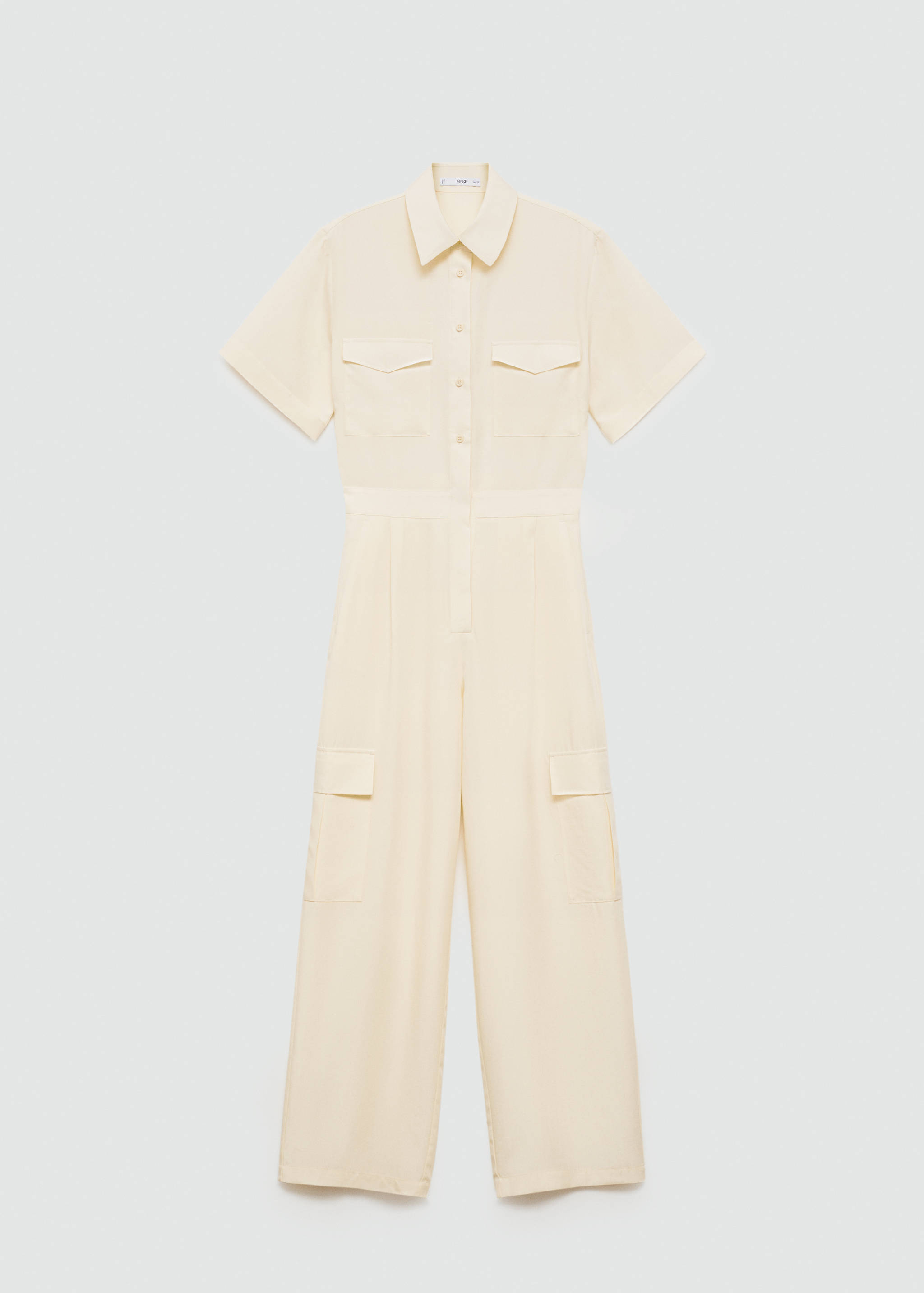 Hemdblusen-Jumpsuit aus Lyocell - Artikel ohne Model