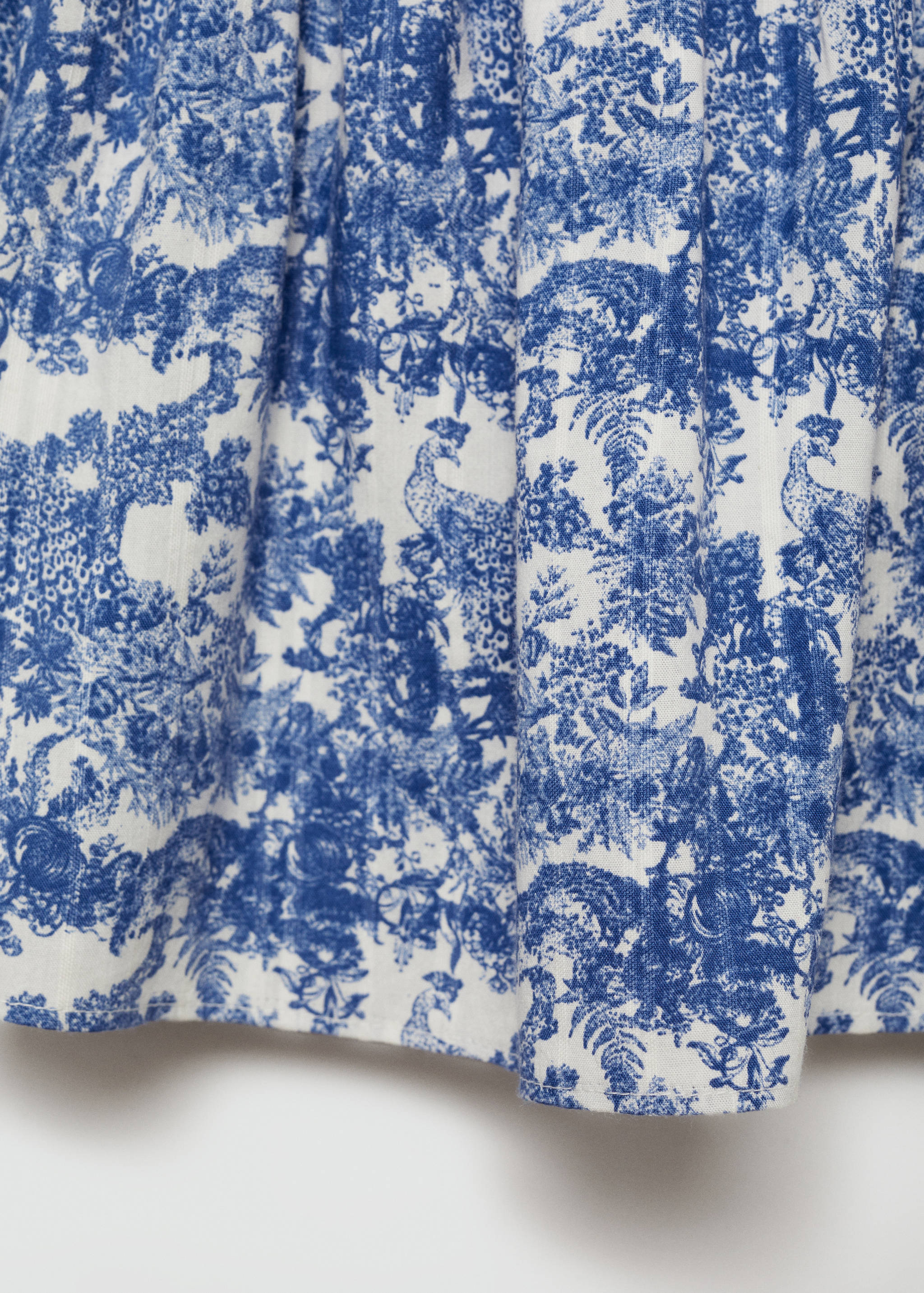 Fusta plisată imprimată - Detaliu al articolului 0