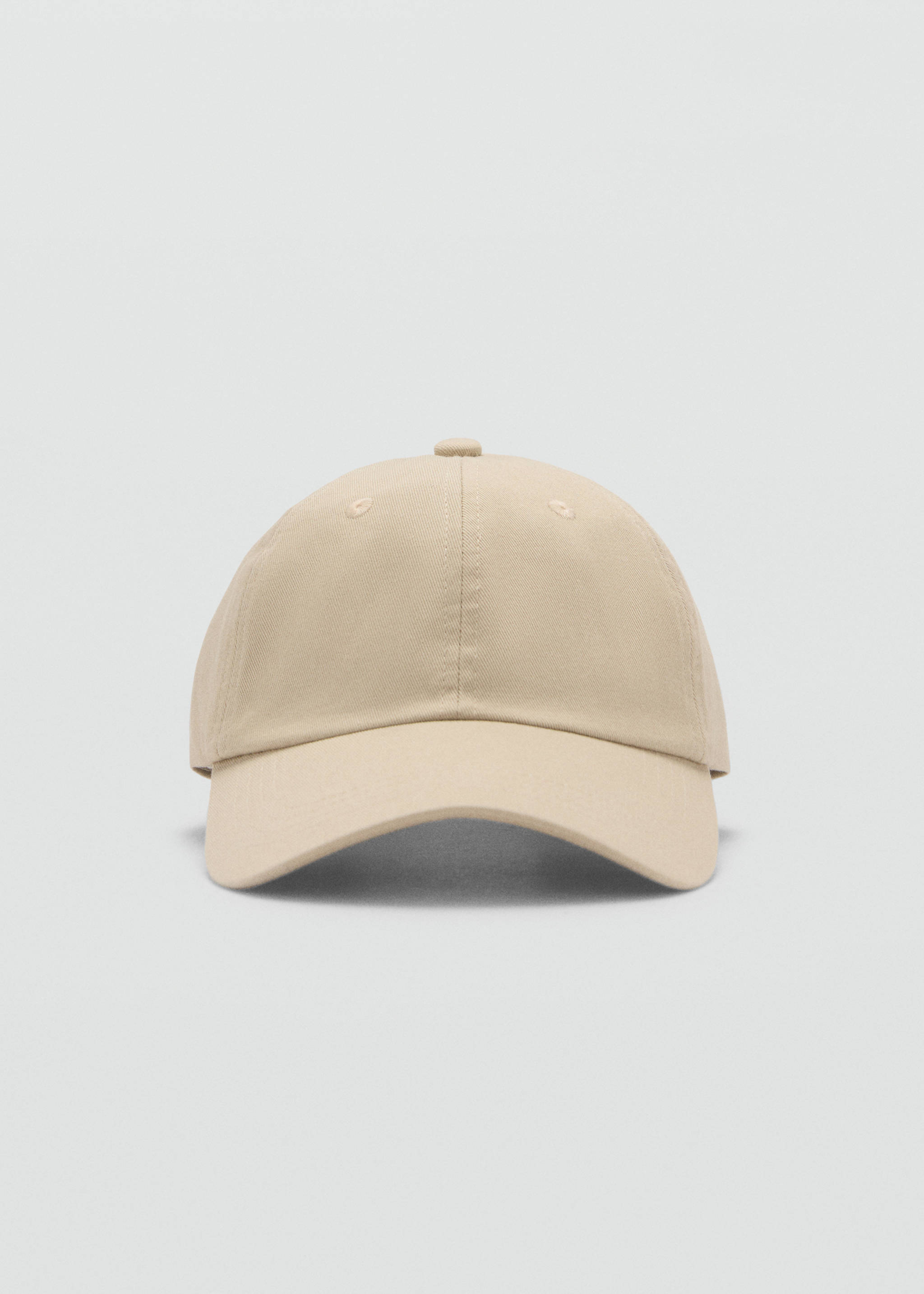 Gorra algodón visera - Plano medio