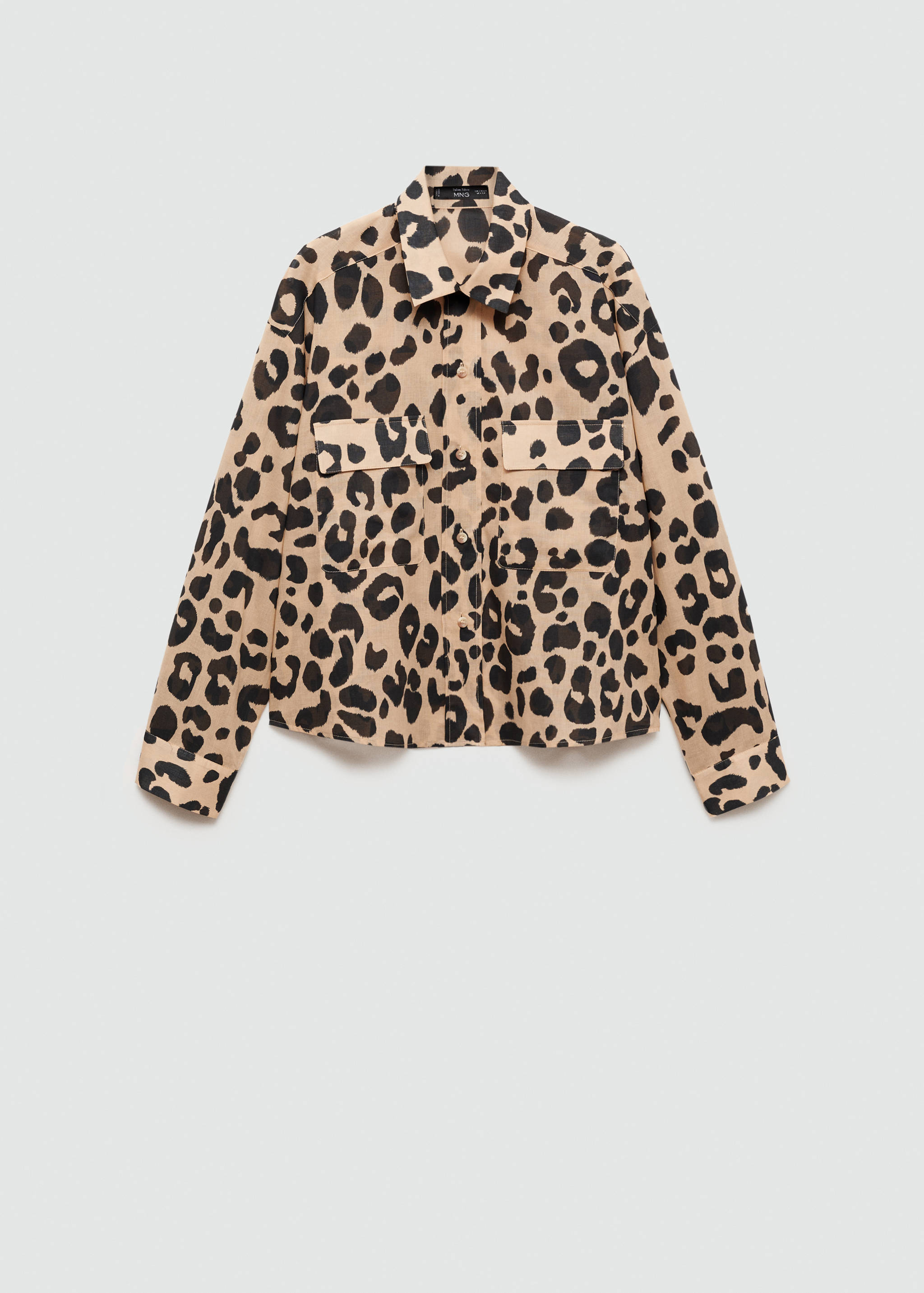 Hemd mit Animal-Print - Artikel ohne Model