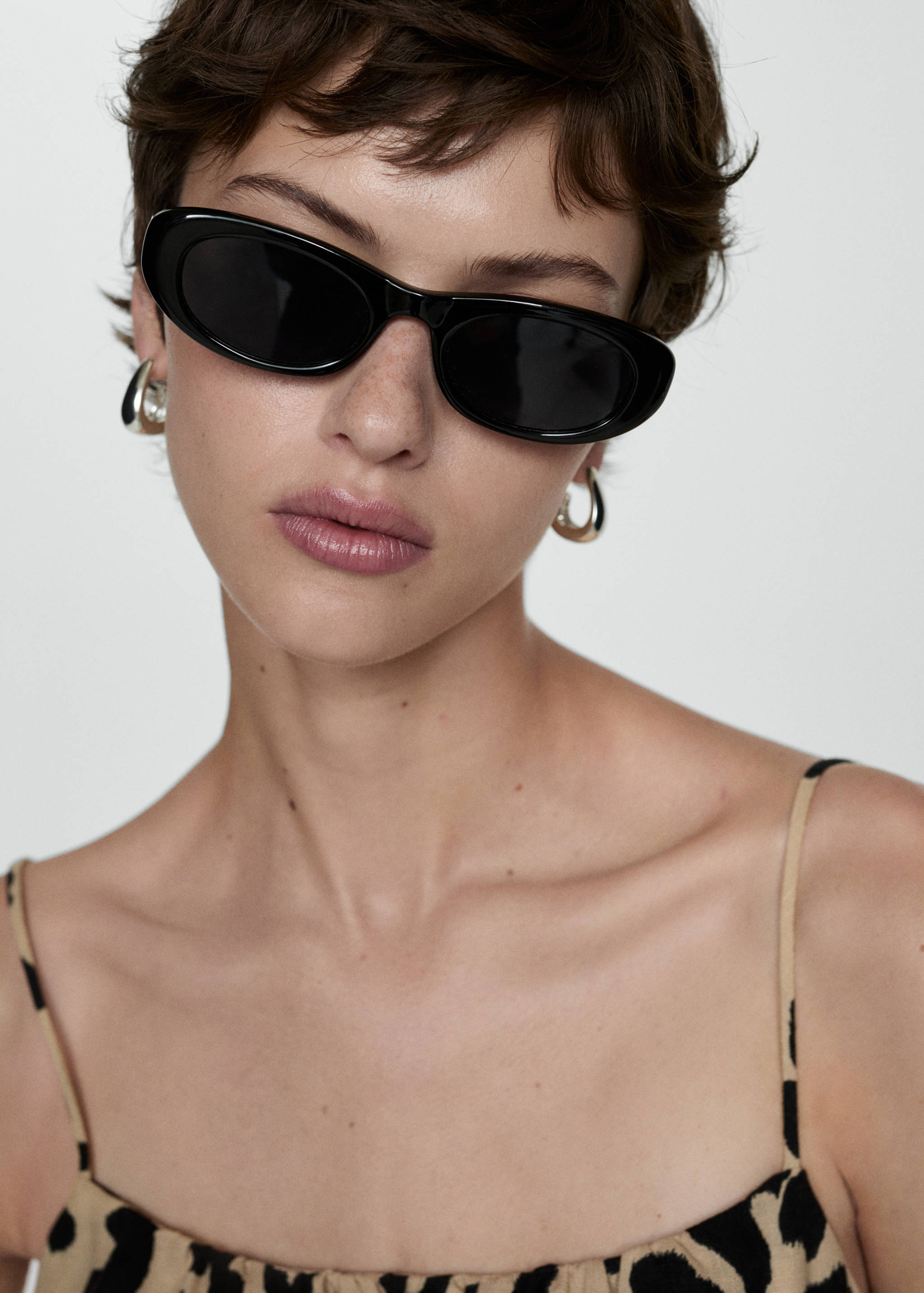 Vestido corto leopardo - Detalle del artículo 1