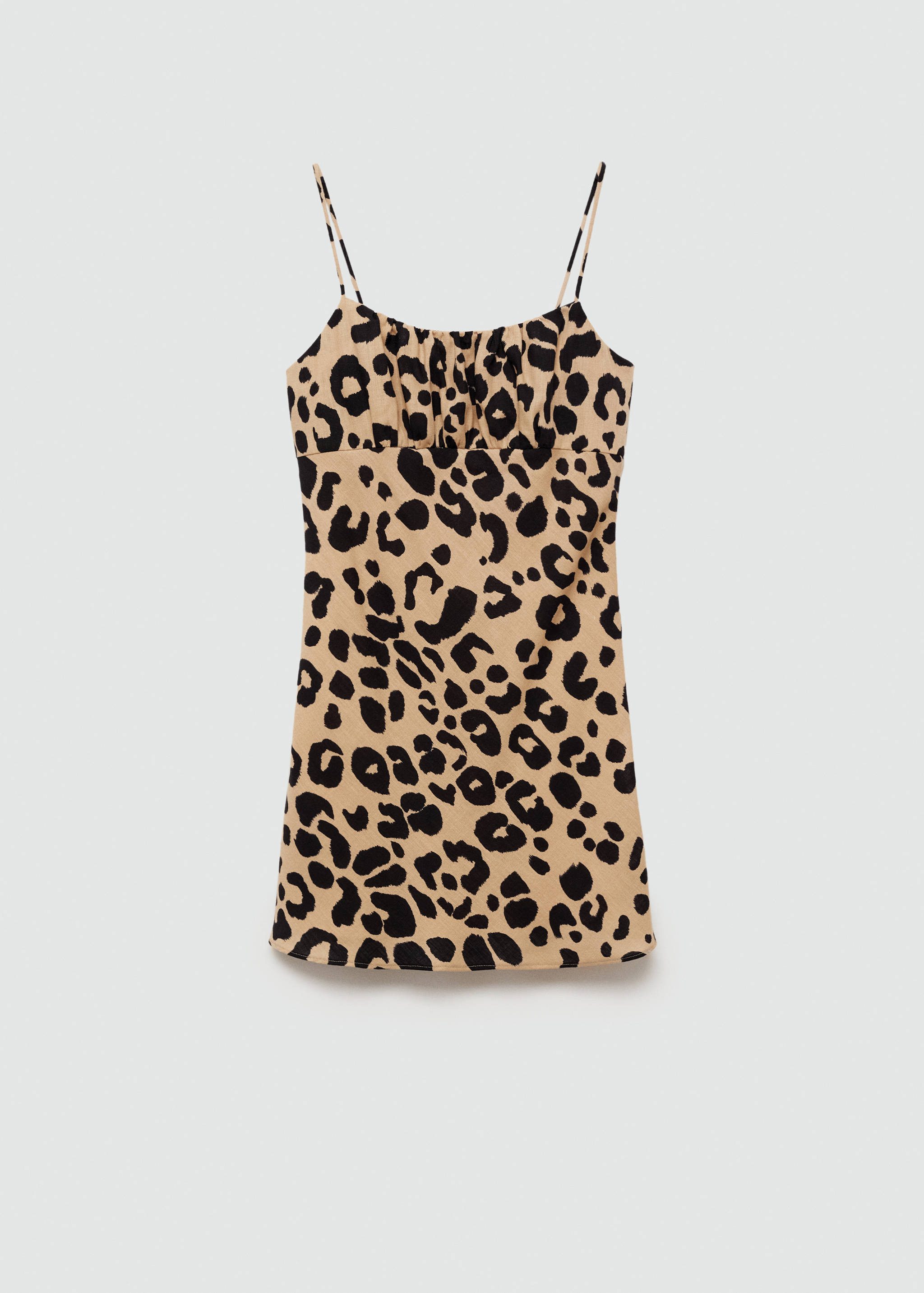 Vestito corto leopardato - Articolo senza modello
