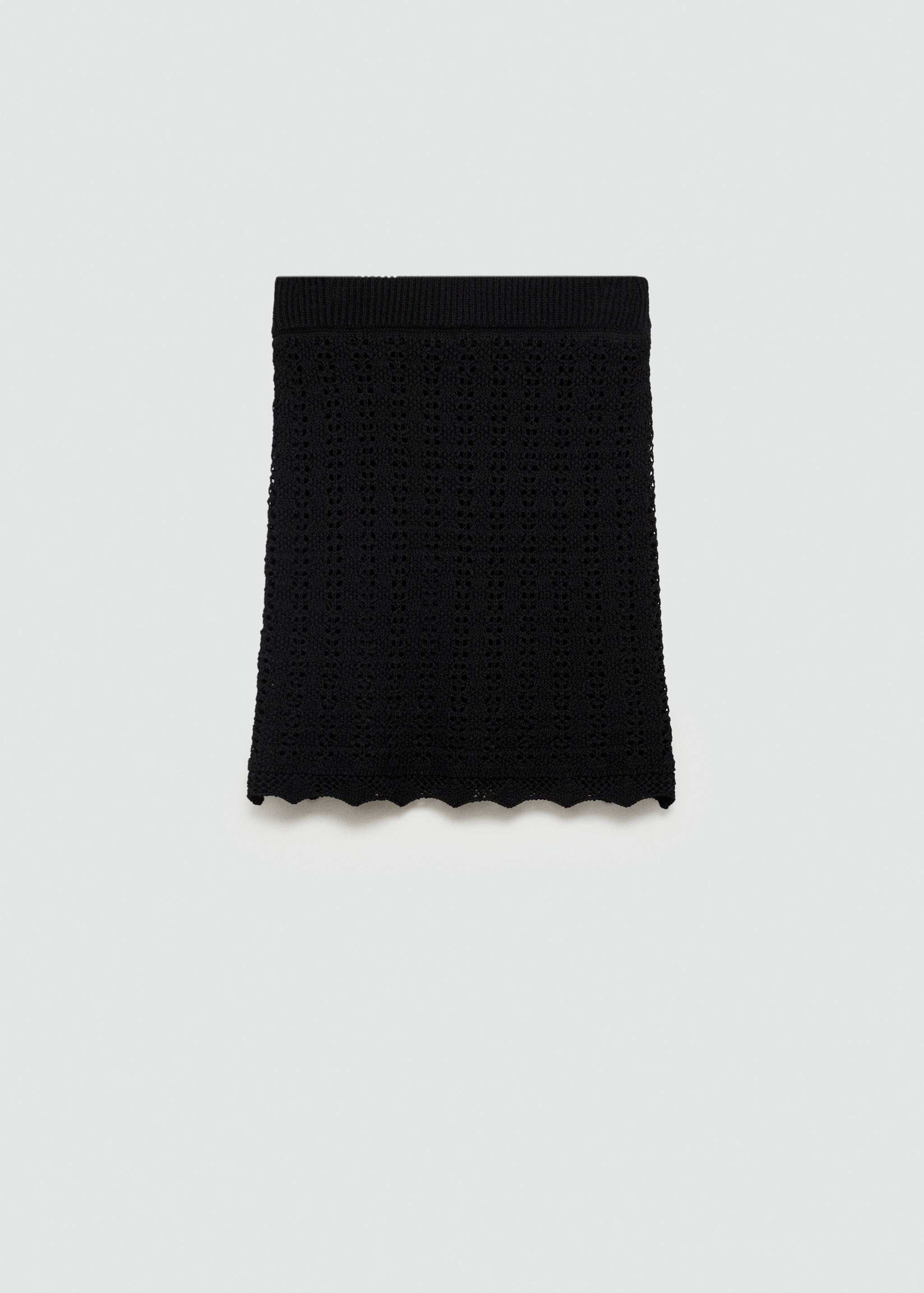 Minifalda punto - Artículo sin modelo