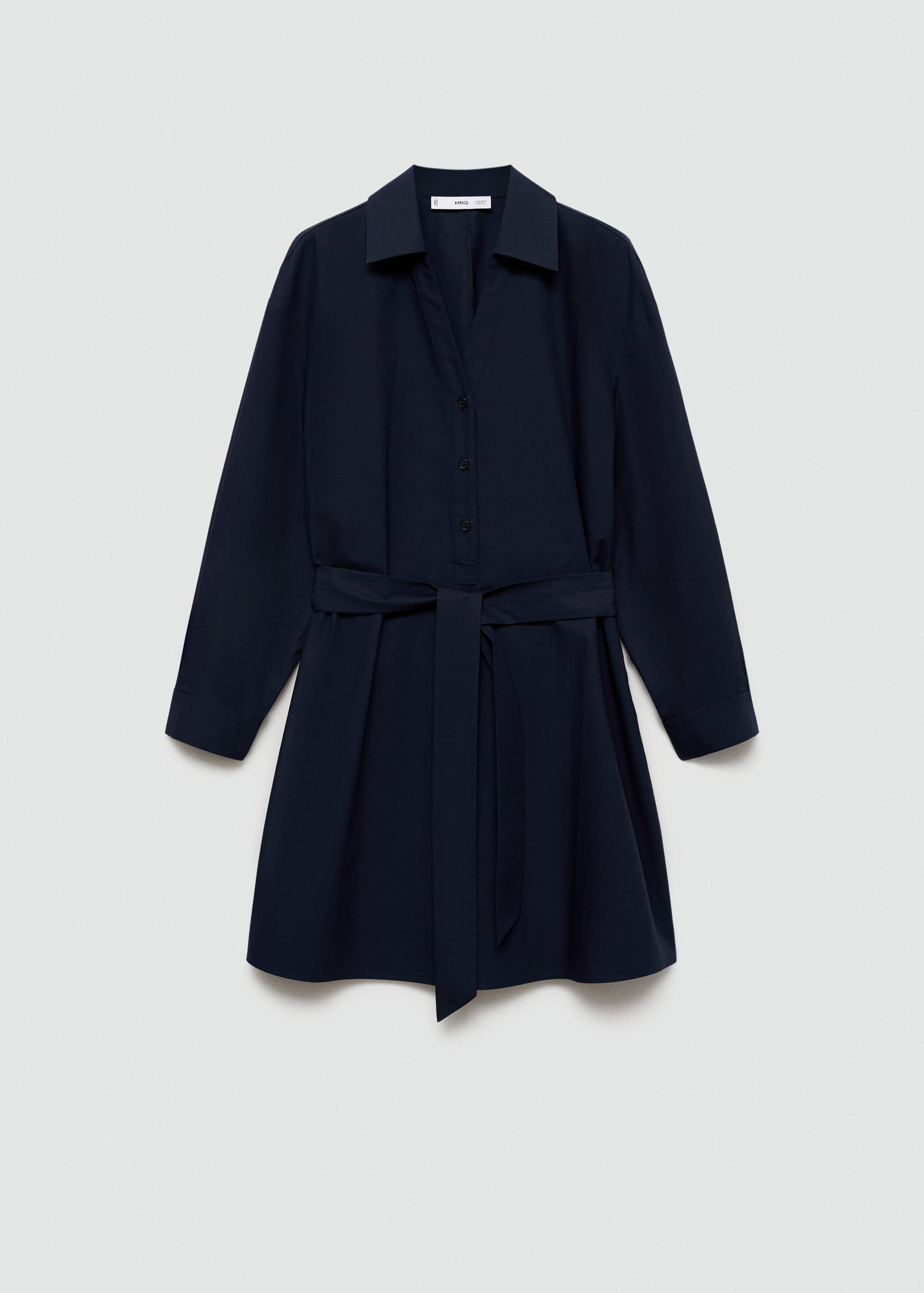 Φόρεμα πουκαμίσα φιόγκος - Προϊόν χωρίς μοντέλο