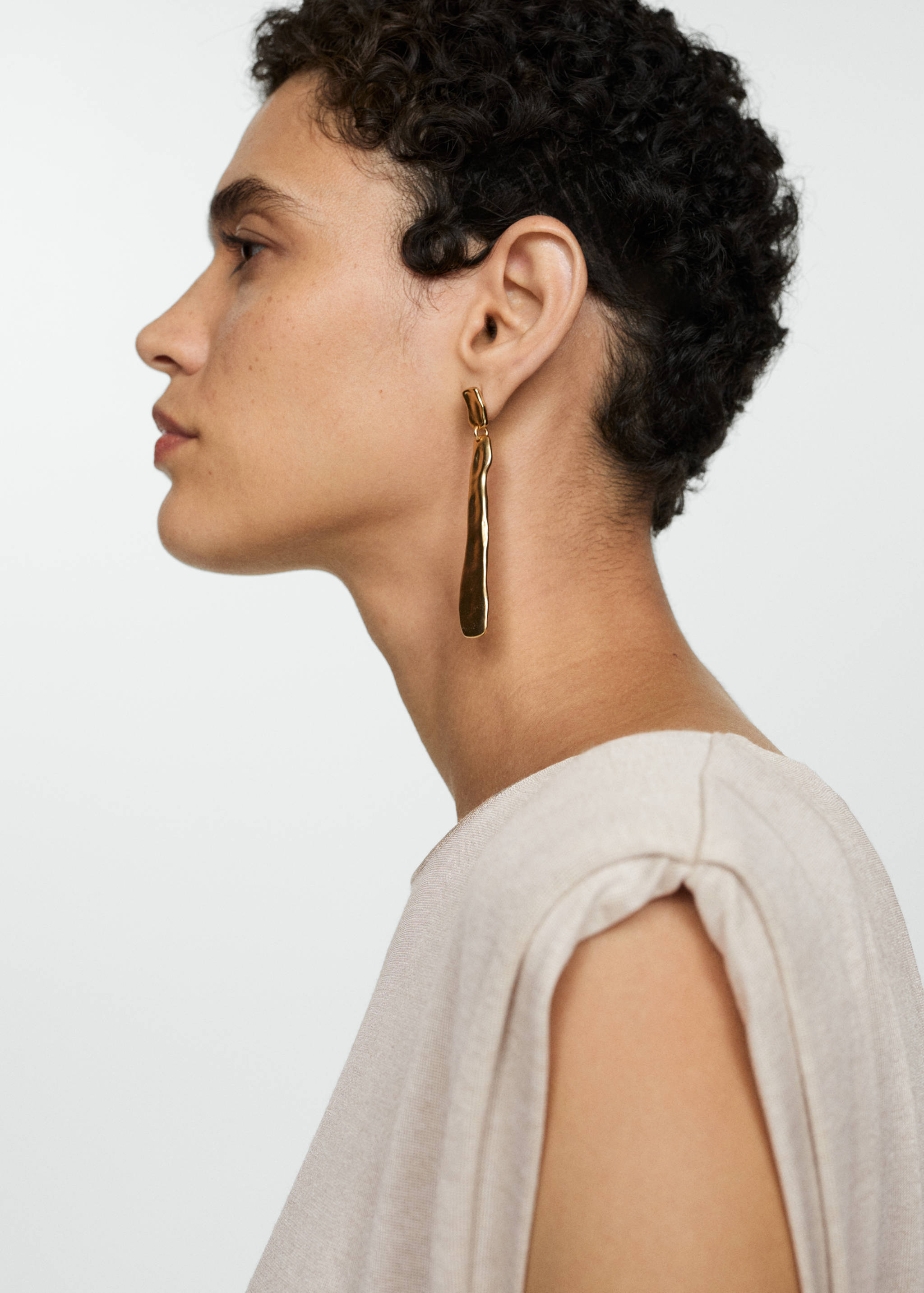 Vestido punto hombreras - Detalle del artículo 1