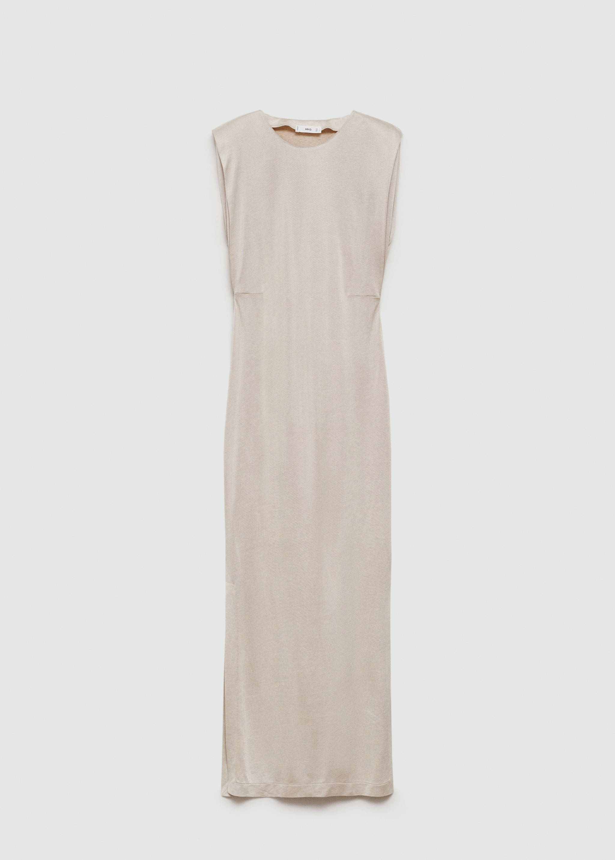 Vestido punto hombreras - Artículo sin modelo