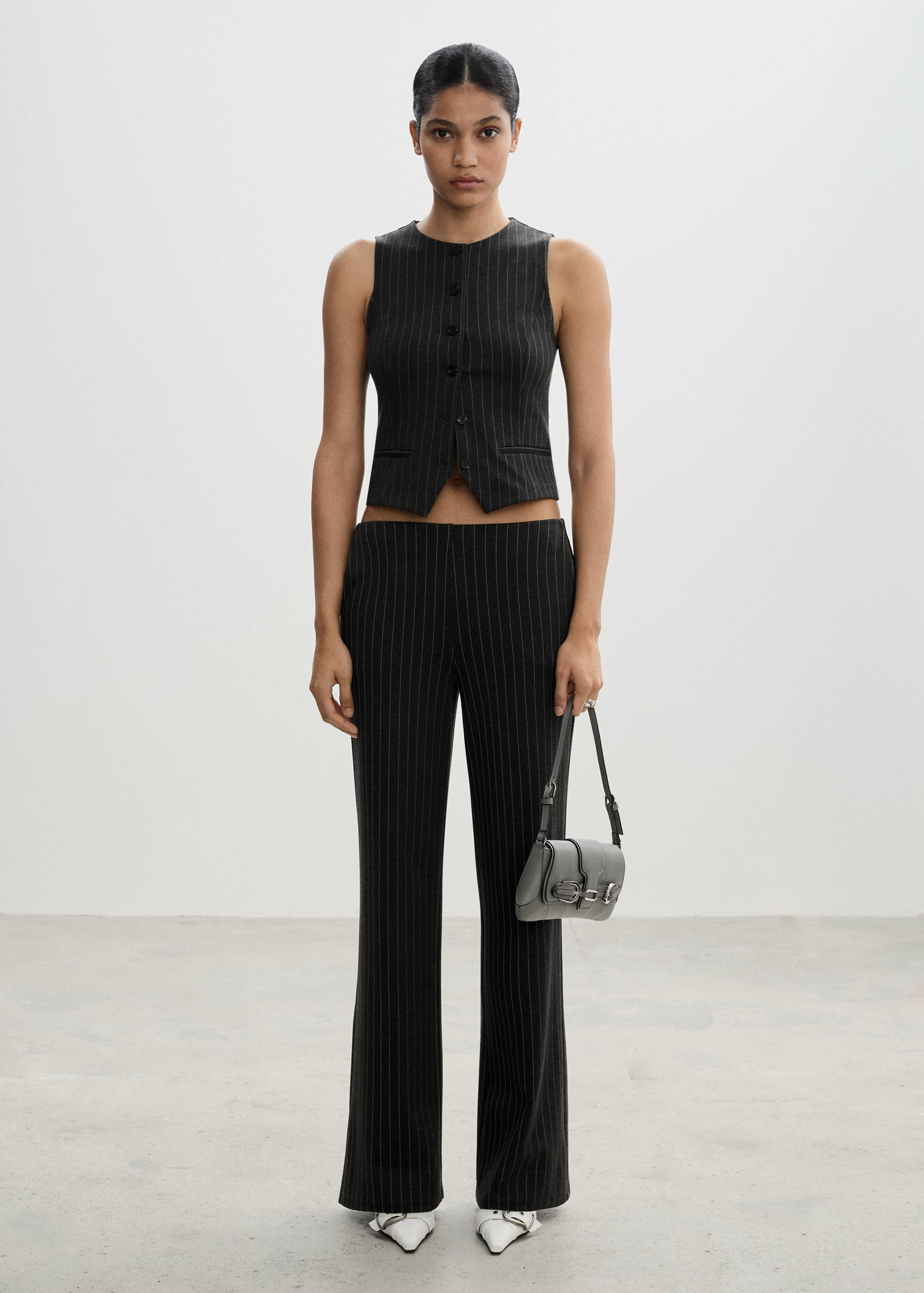 Gilet maille point de Rome - Plan général