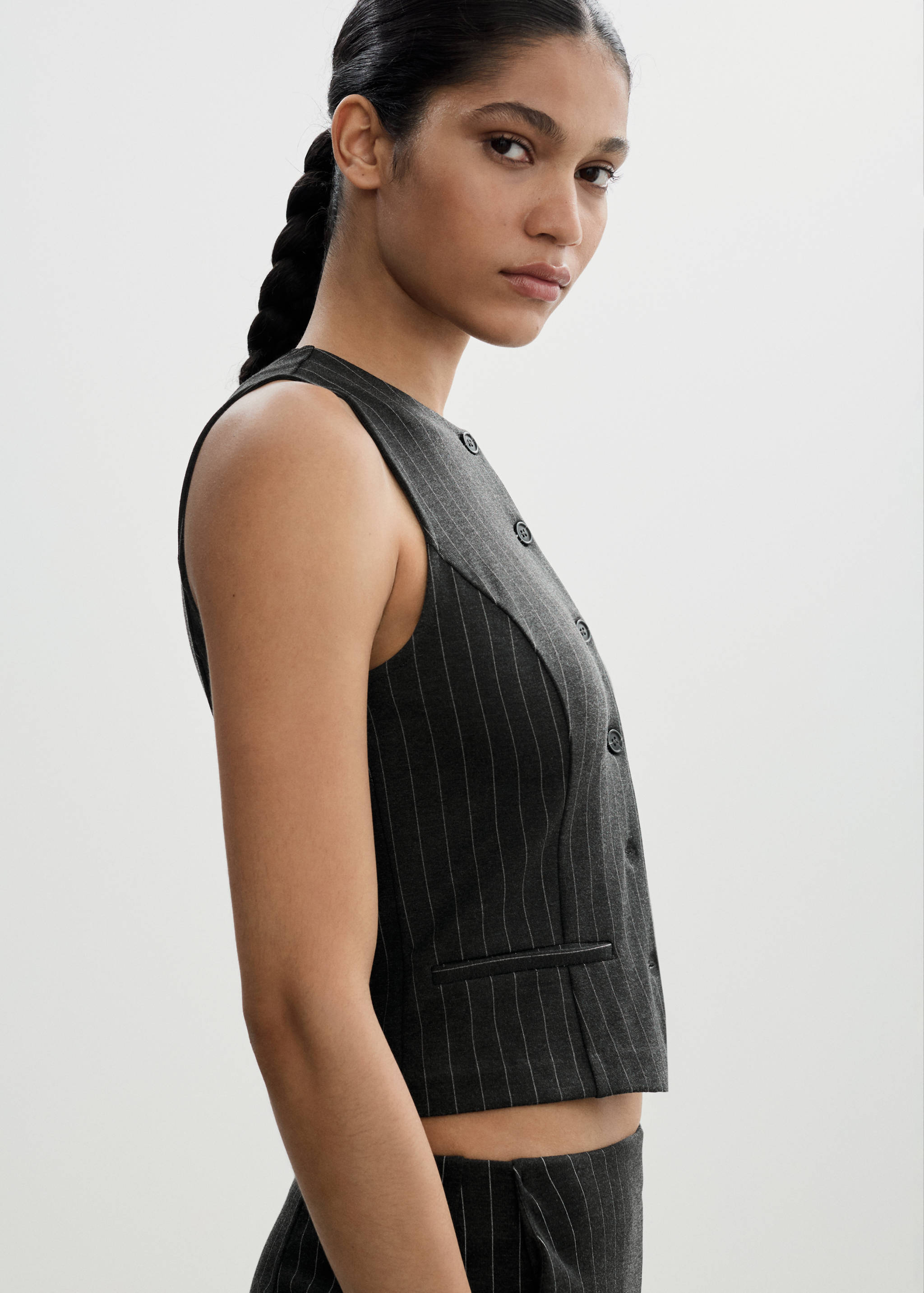 Gilet maille point de Rome - Détail de l'article 1