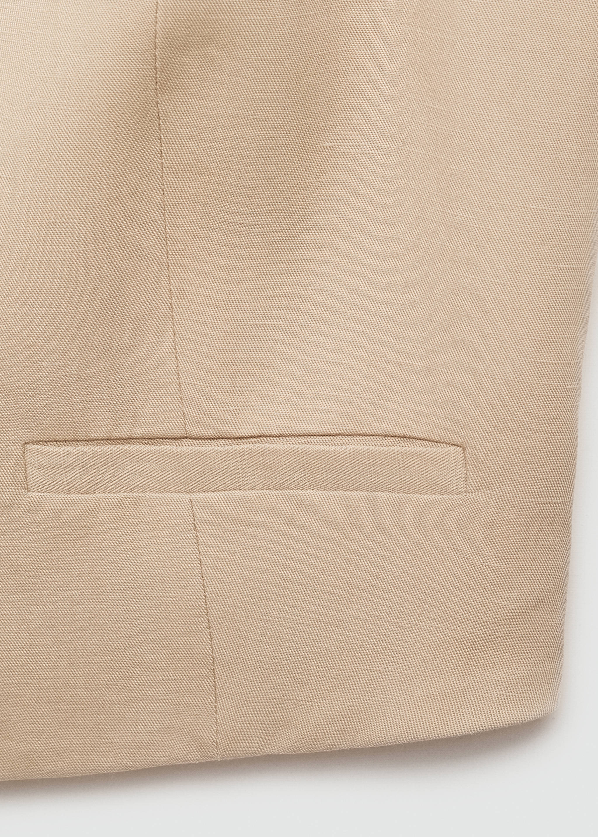 Gilet Lyocell crop - Détail de l'article 0