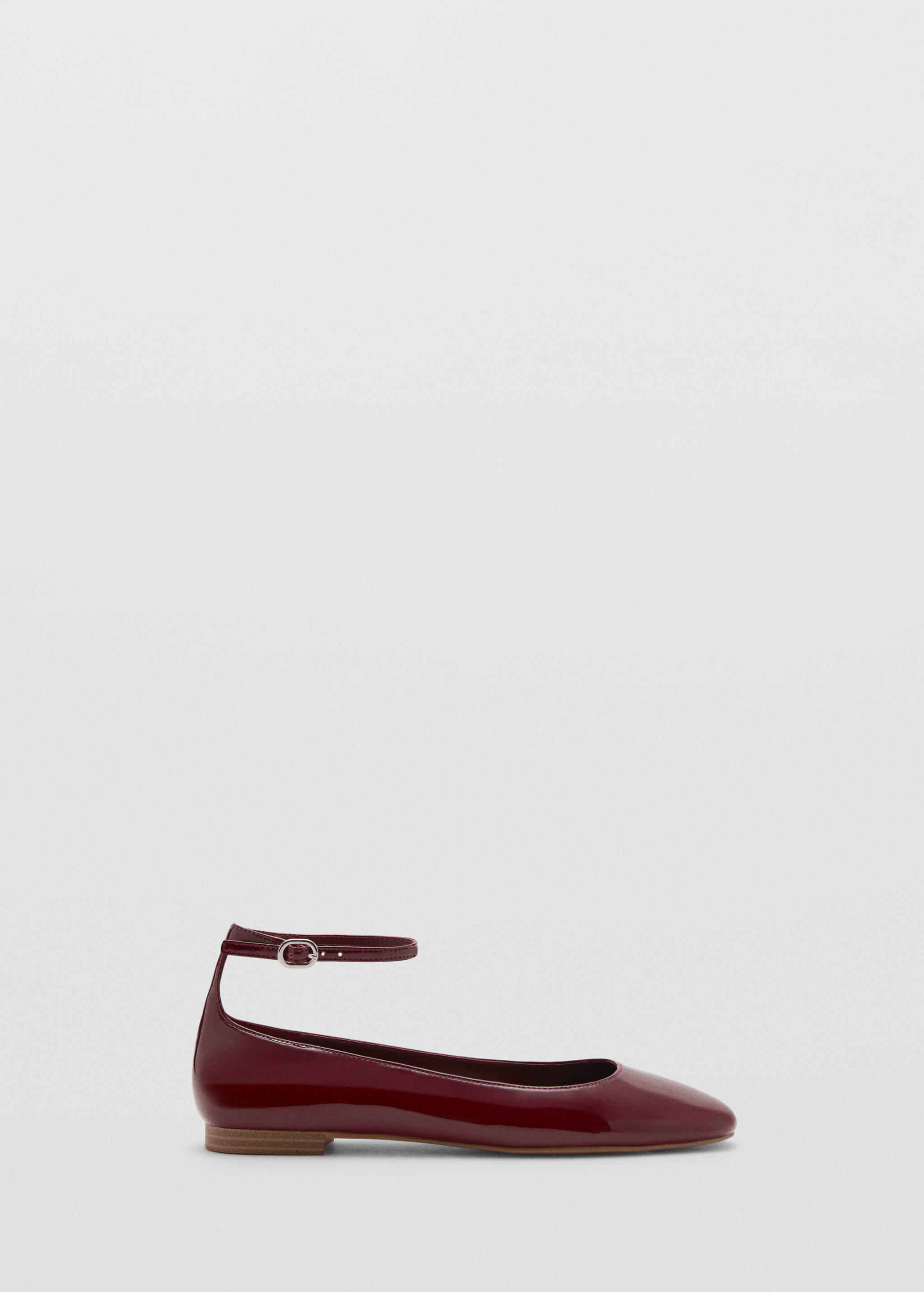 Patent leather-effect ballet flats - Article without model