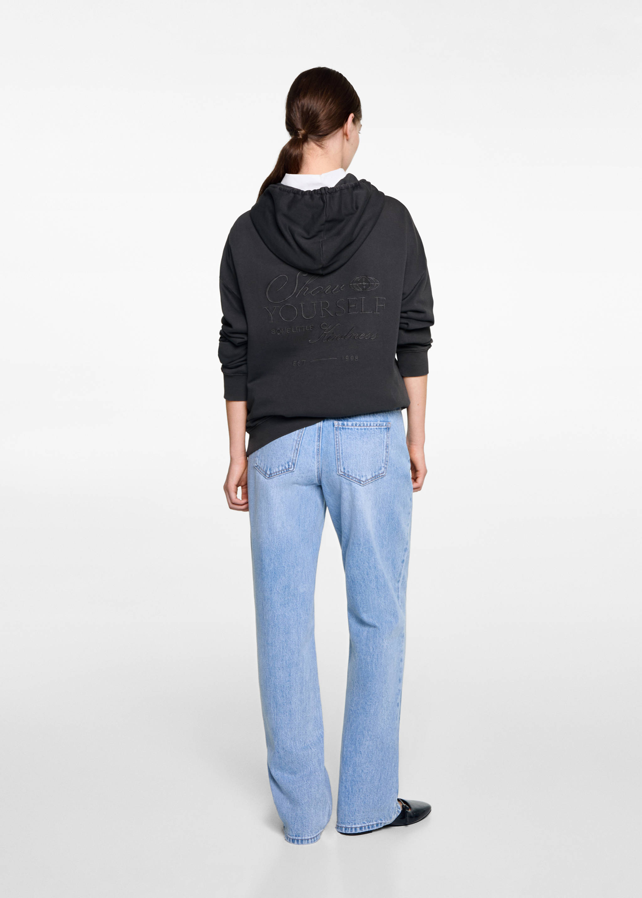 Dessuadora caputxa brodat - Revers de l'article