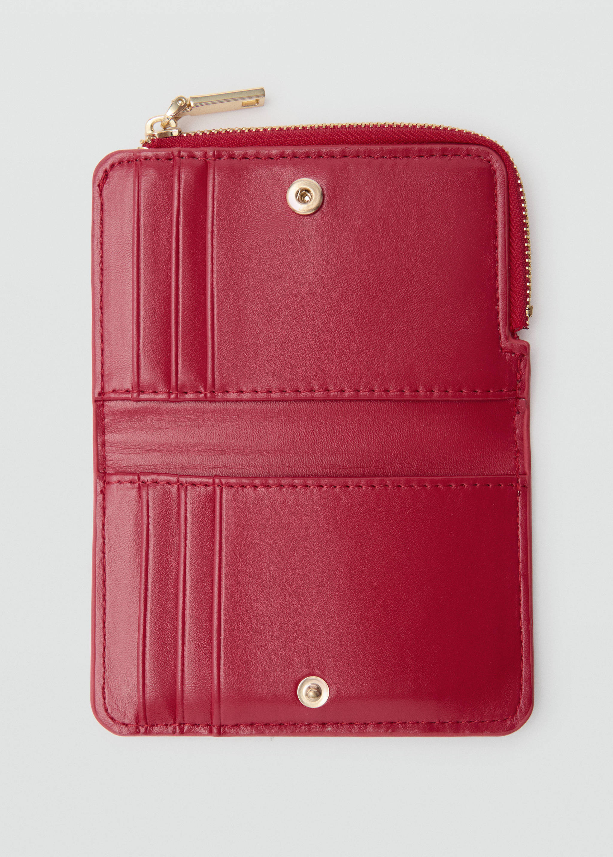 Crocodile-effect wallet - Medium plane