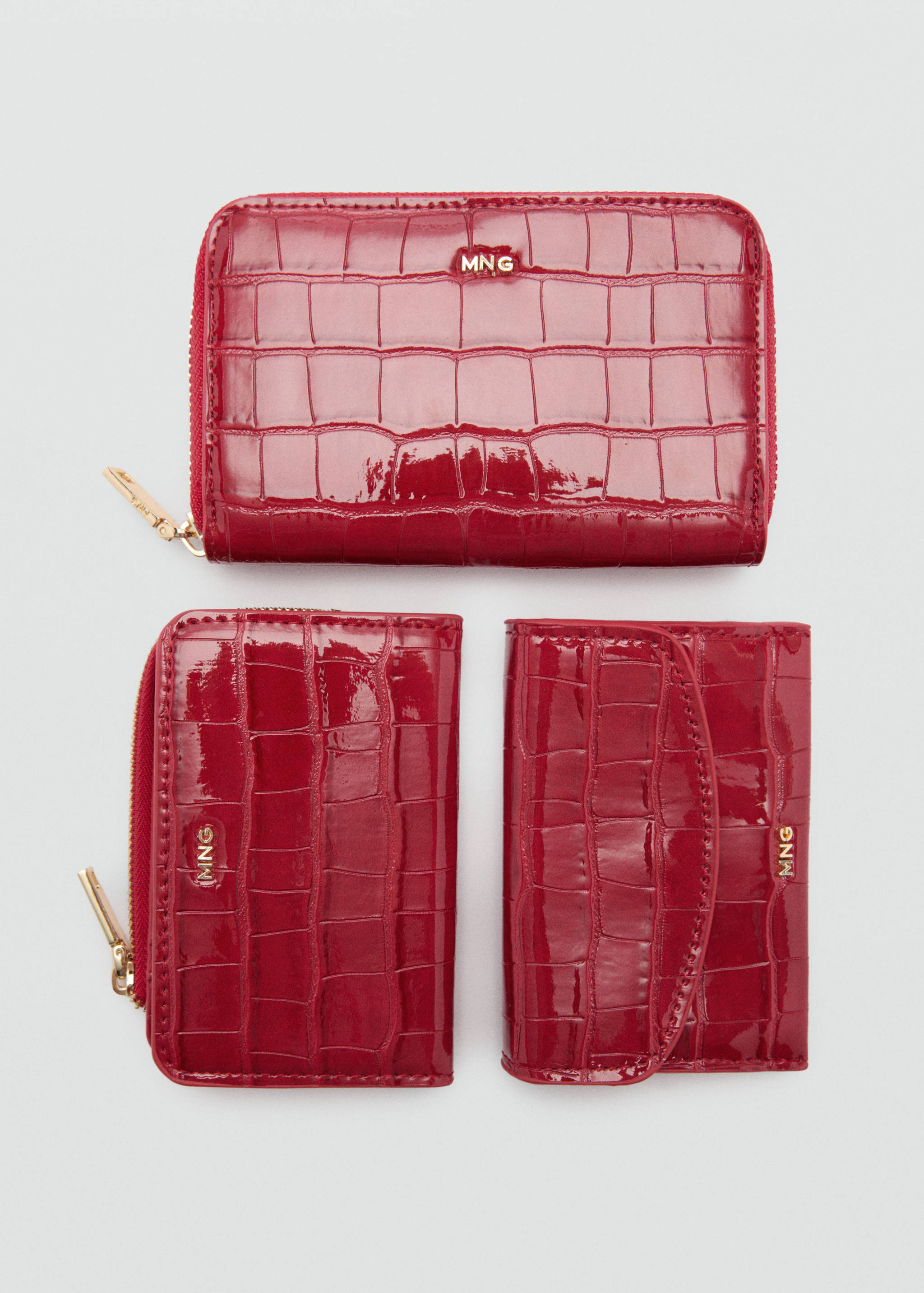 Crocodile-effect wallet - Details of the article 3