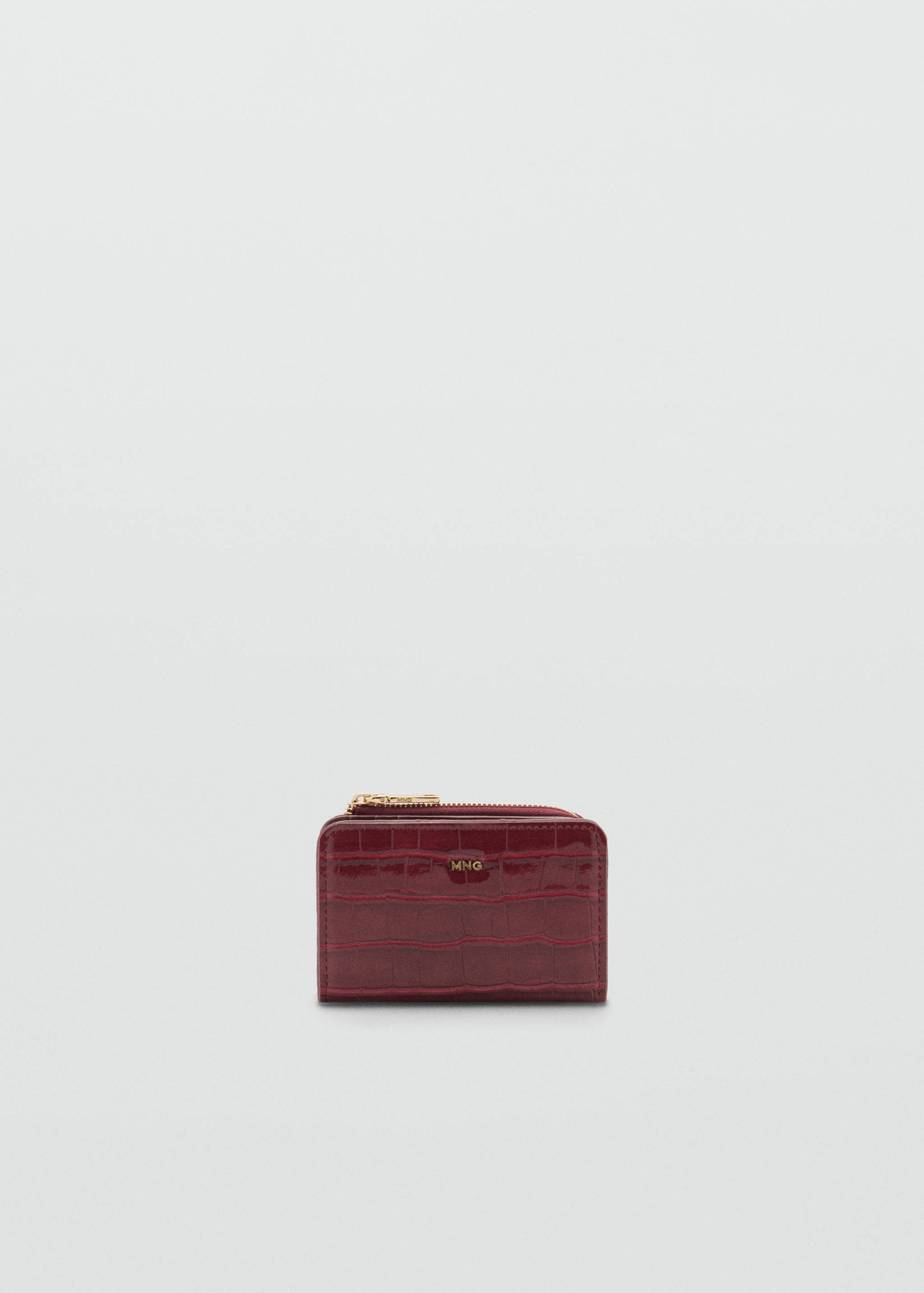 Crocodile-effect wallet - Article without model