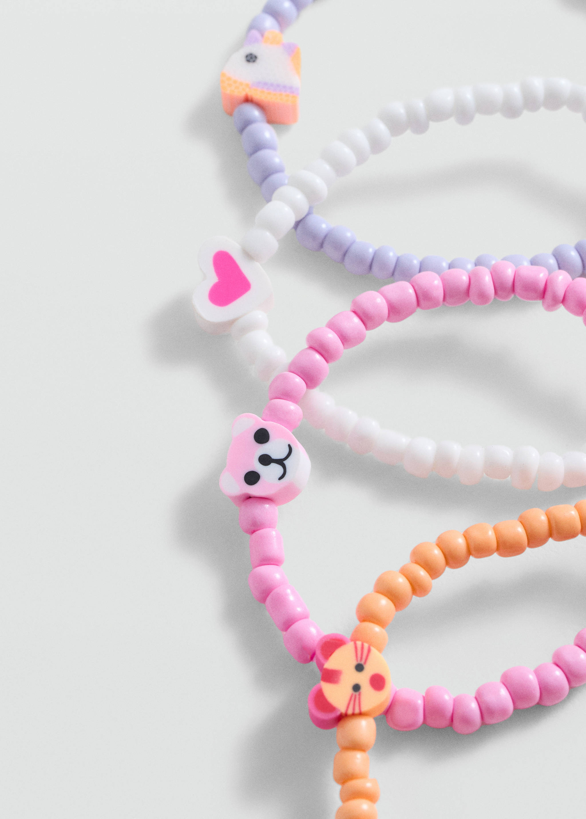 Pack of 4 bracelets - Medium plane