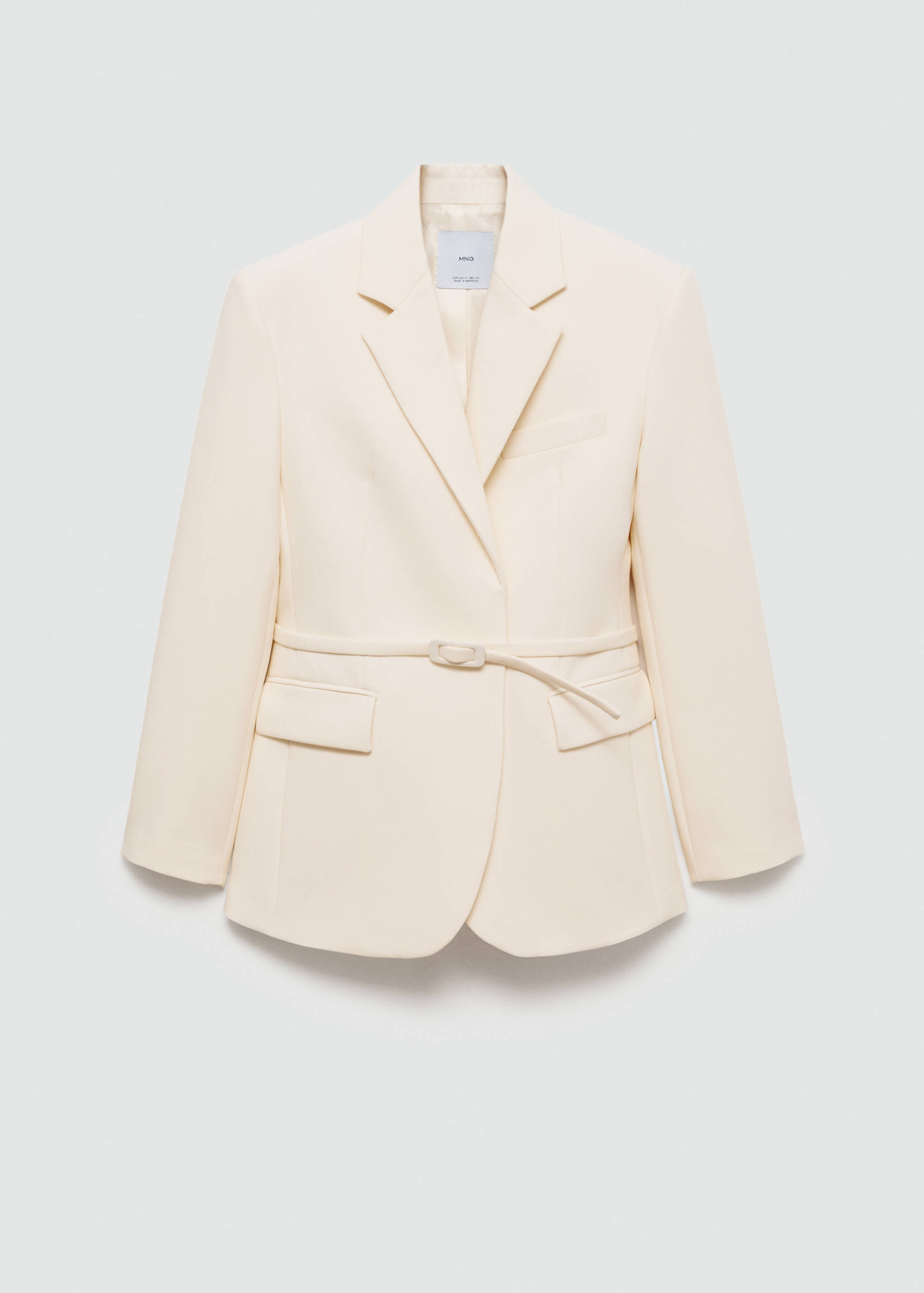 Suit jacket with belt - Article without model