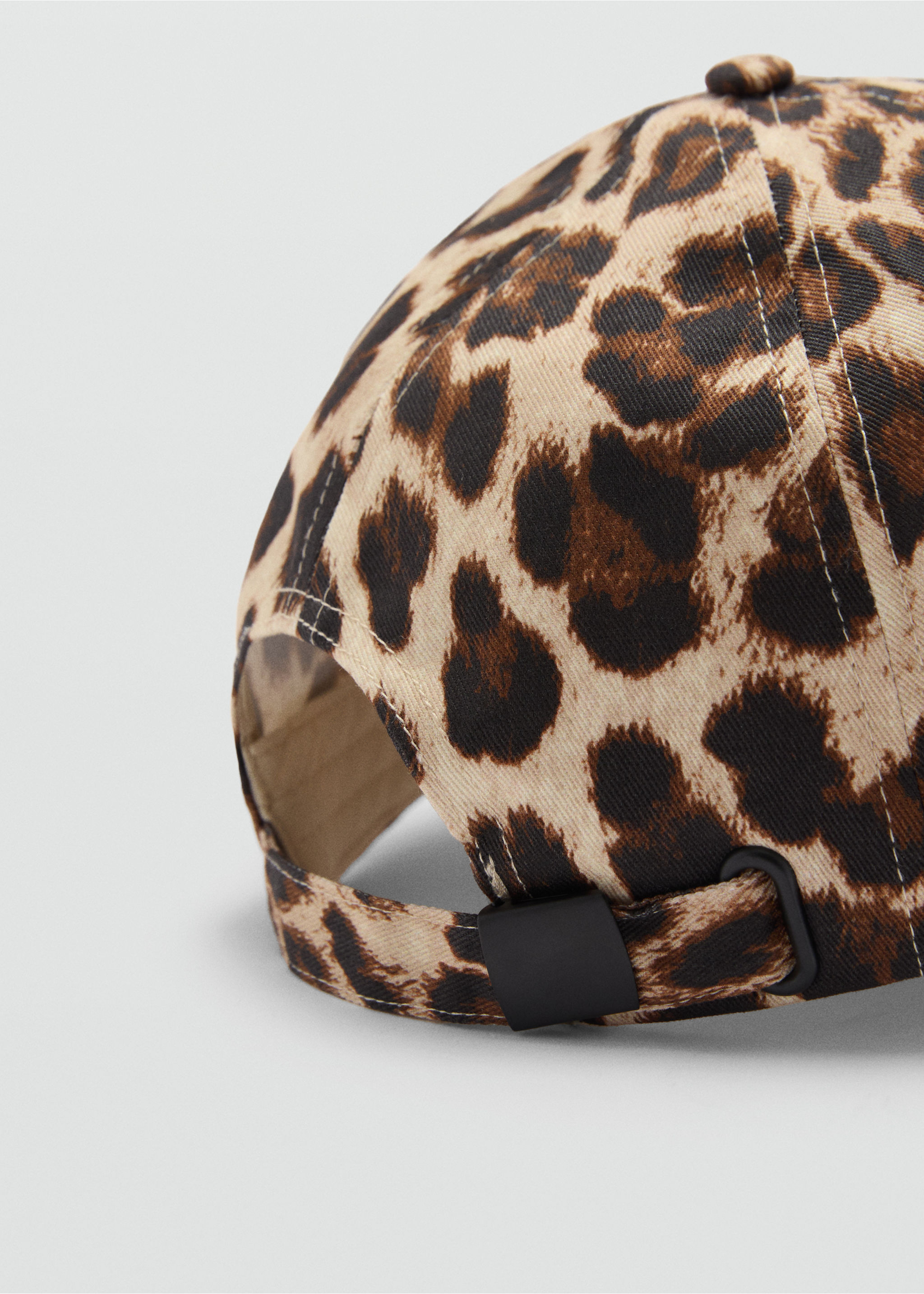 Casquette à imprimé léopard - Détail de l'article 1