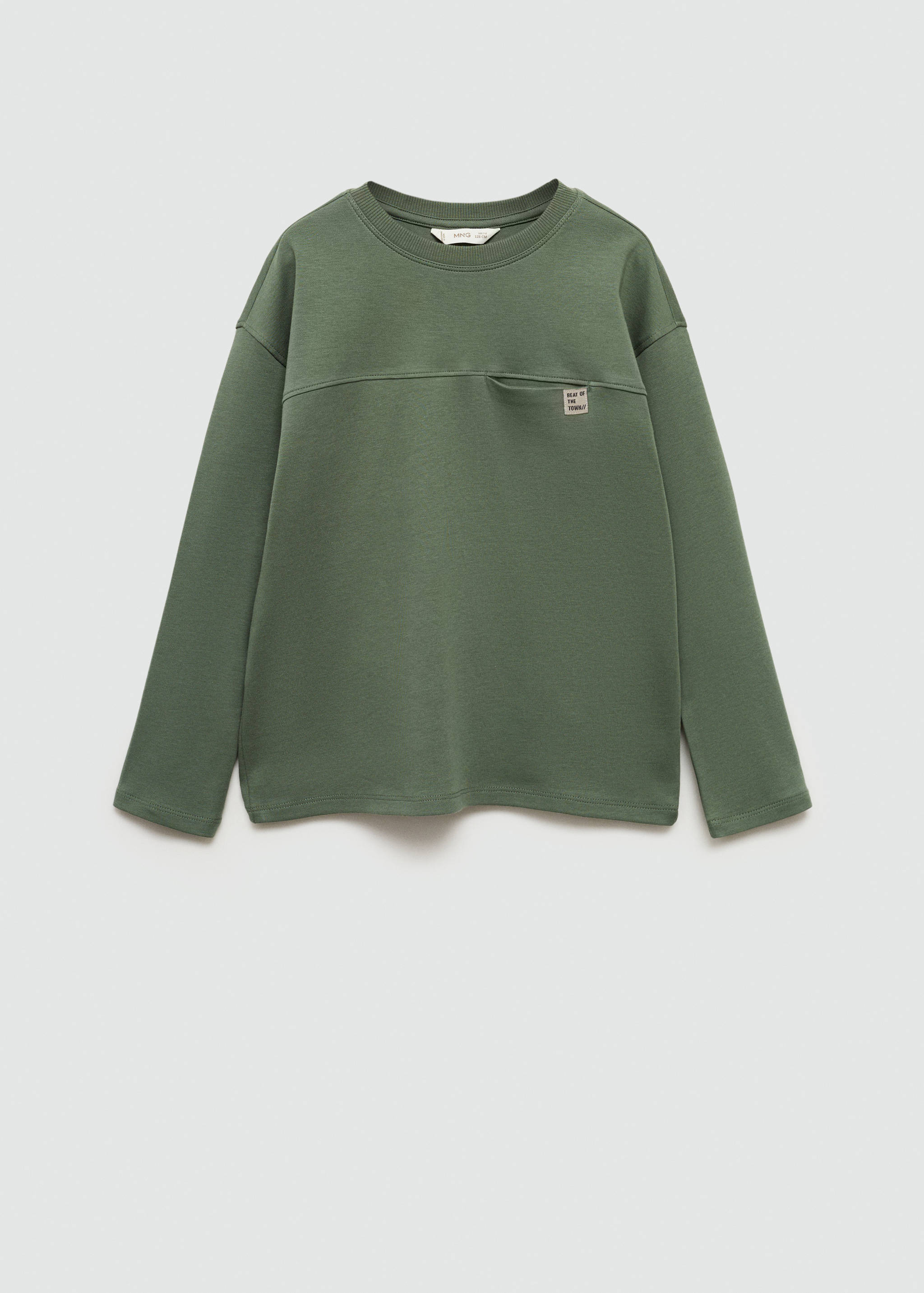 Long sleeve cotton t-shirt - Article without model