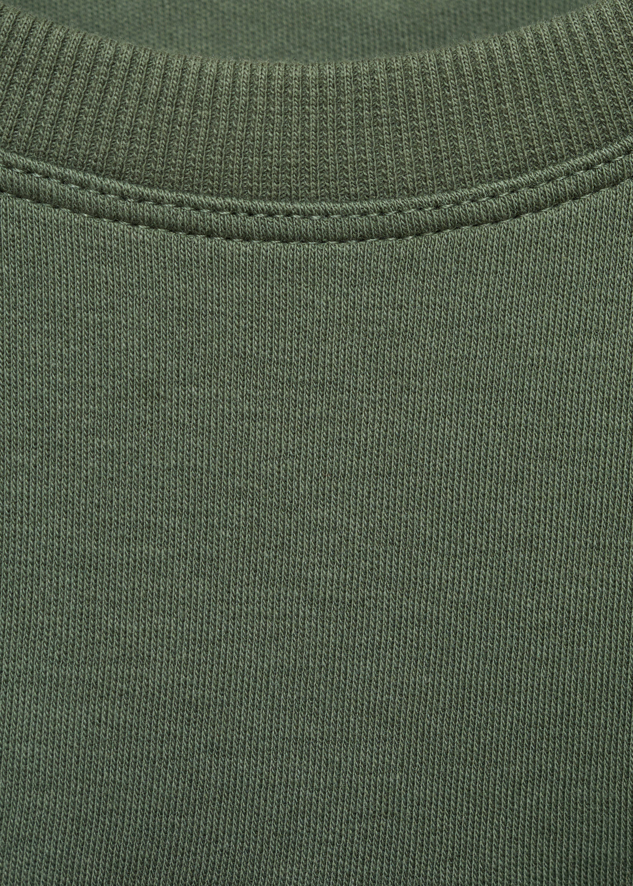 Long sleeve cotton t-shirt - Details of the article 8