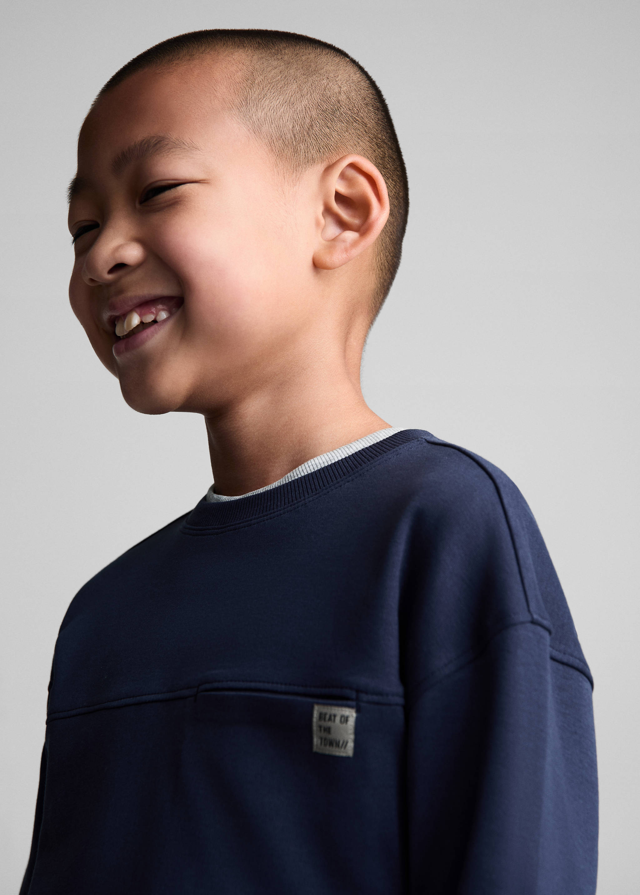 Long sleeve cotton t-shirt - Details of the article 1