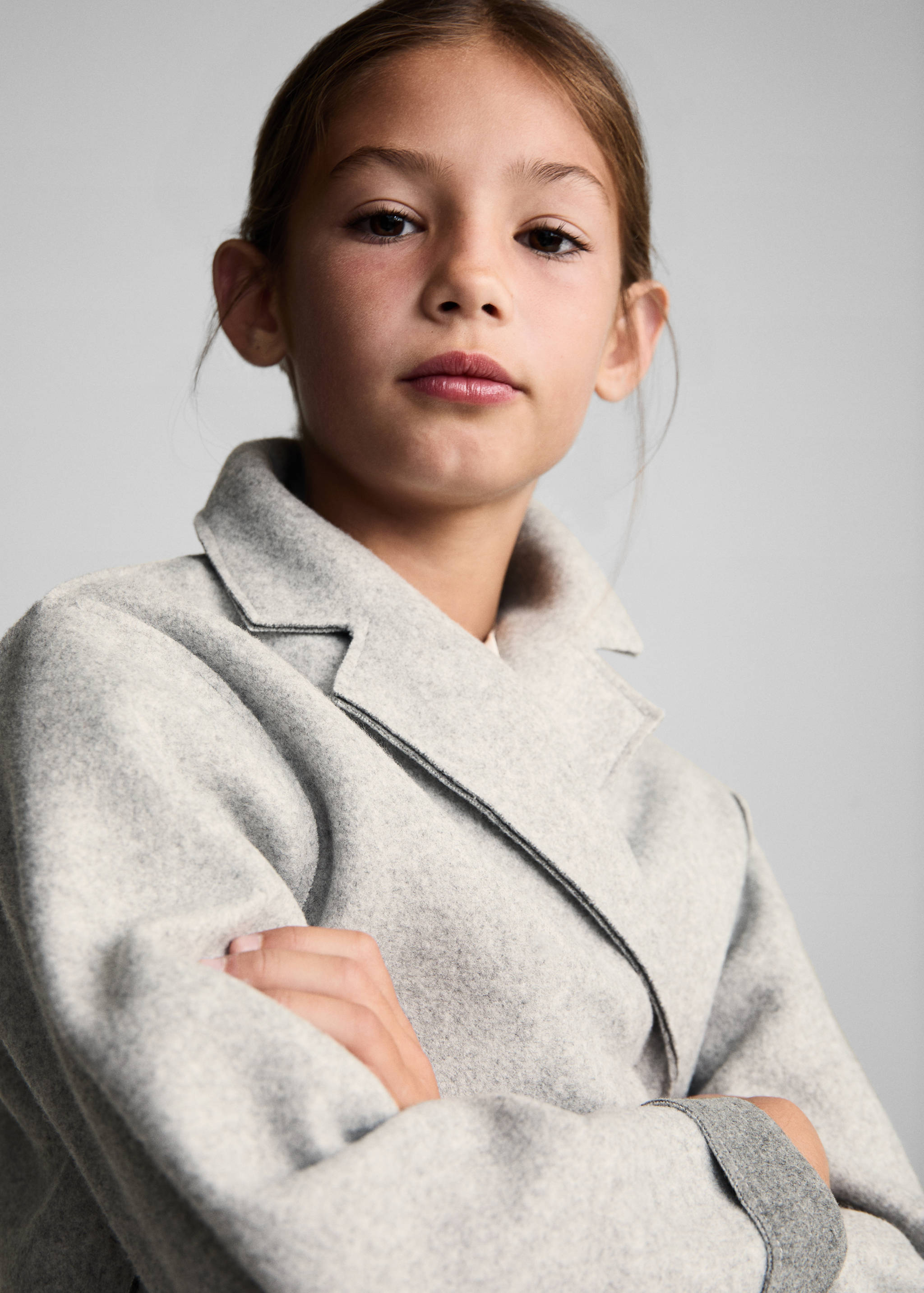 Cloth coat with pockets - Details of the article 1