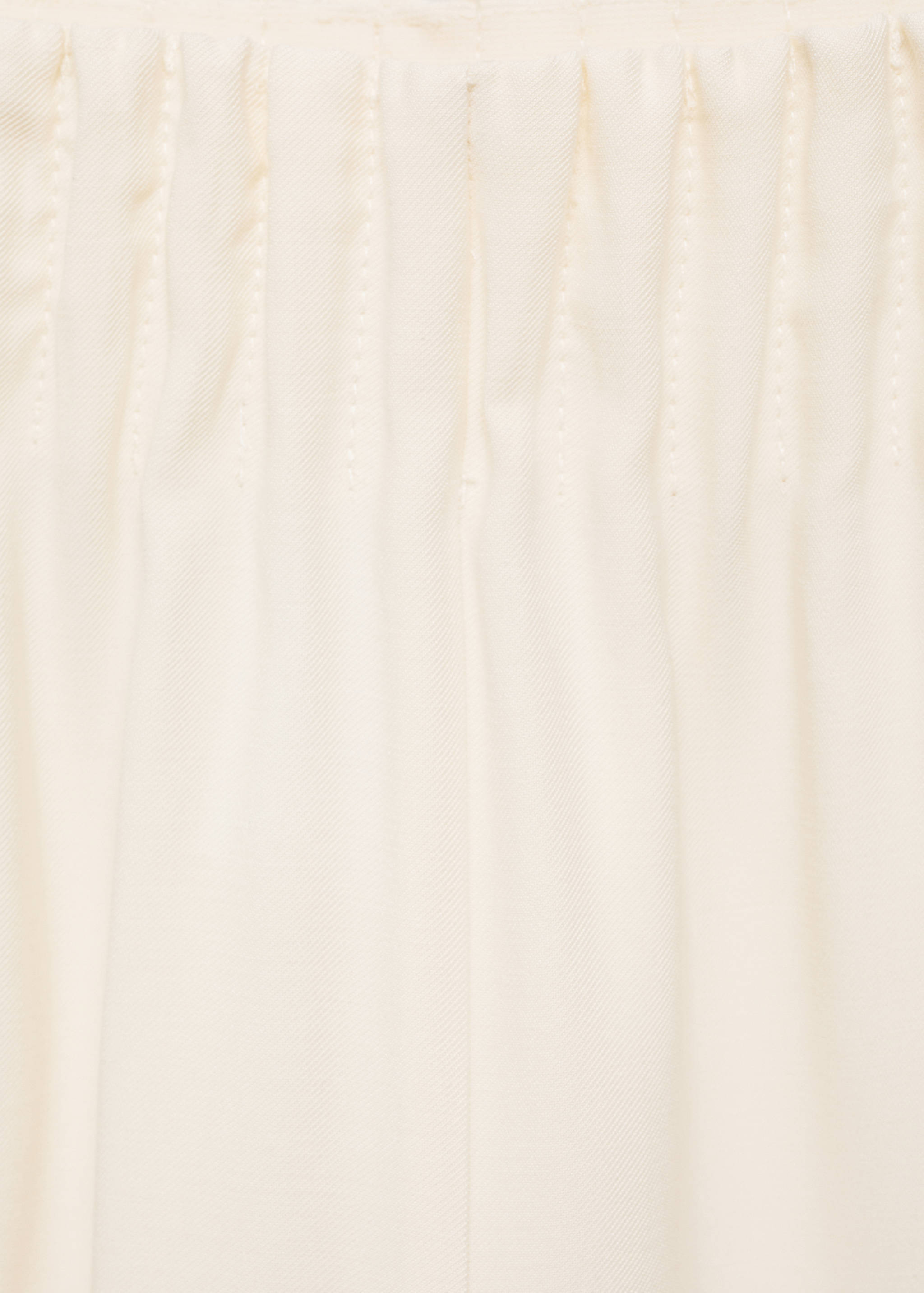 Wide leg trousers with elastic waist - Details of the article 8