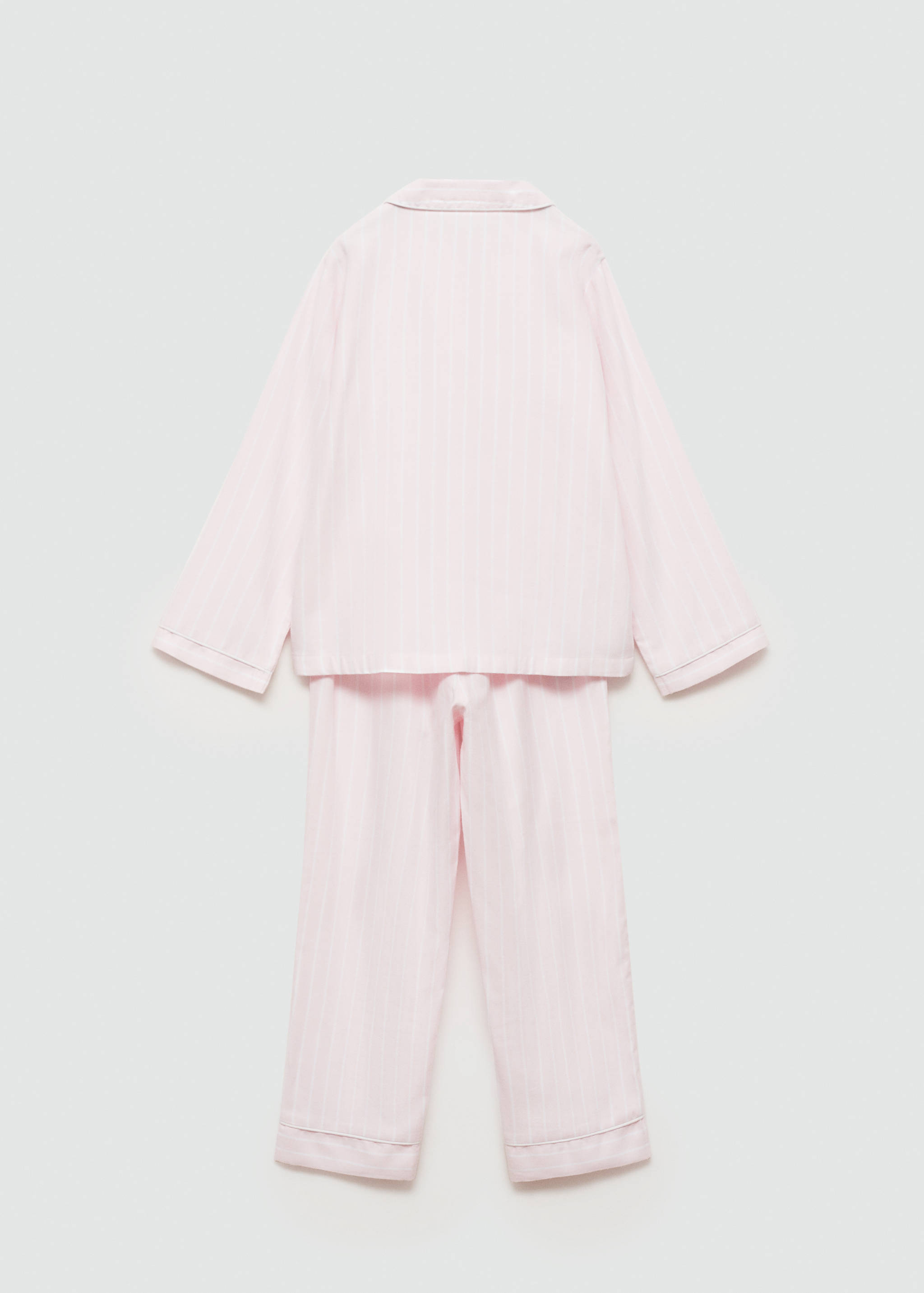 Striped long pyjamas - Reverse of the article