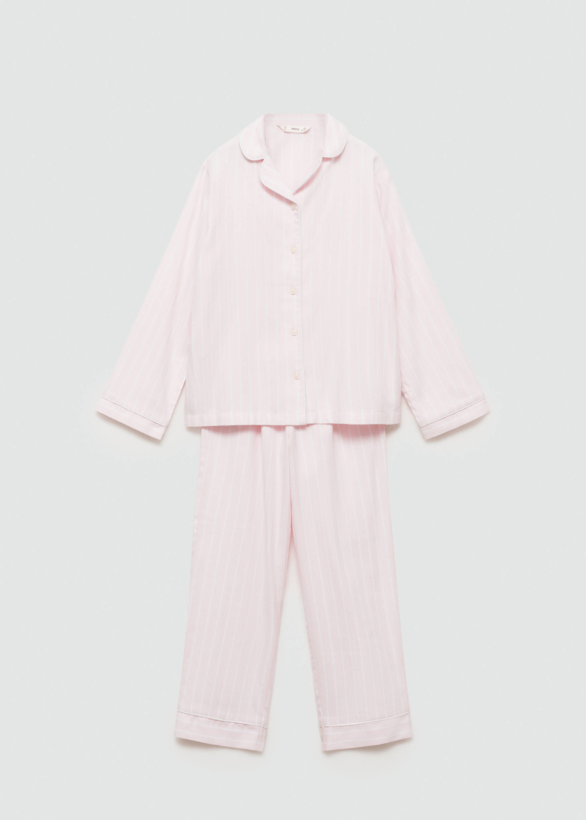 Striped long pyjamas - Article without model