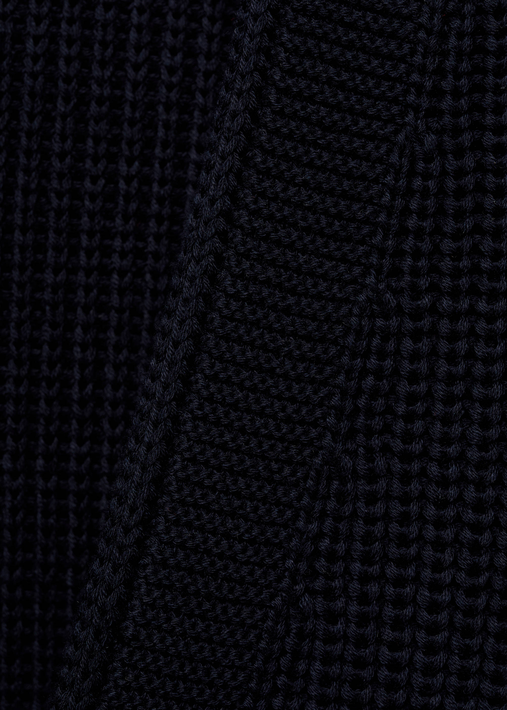 Gerippter Grobstrick-Cardigan mit Knöpfen - Detail des Artikels 0