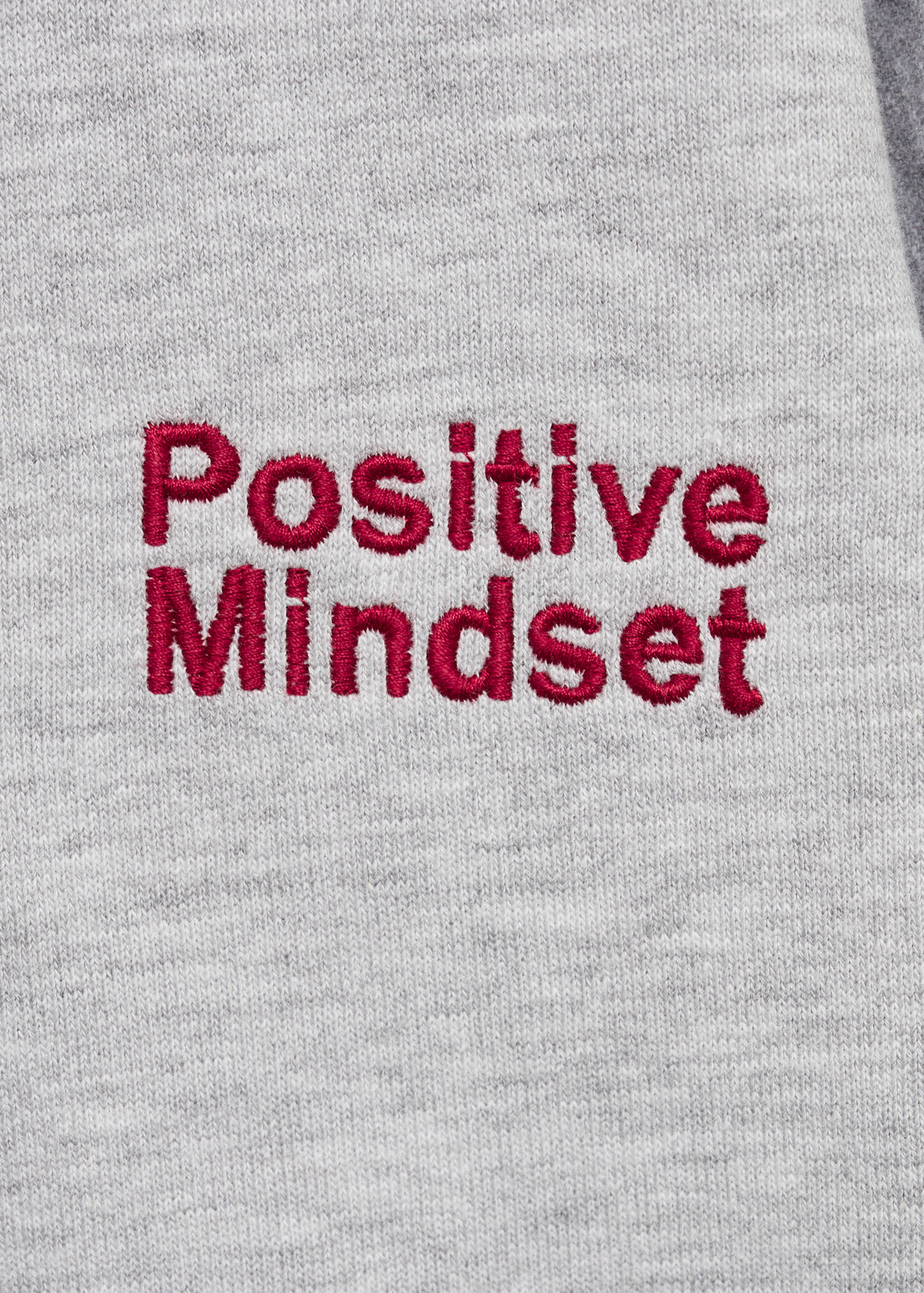 Sweat-shirt coton détails brodés - Détail de l'article 8