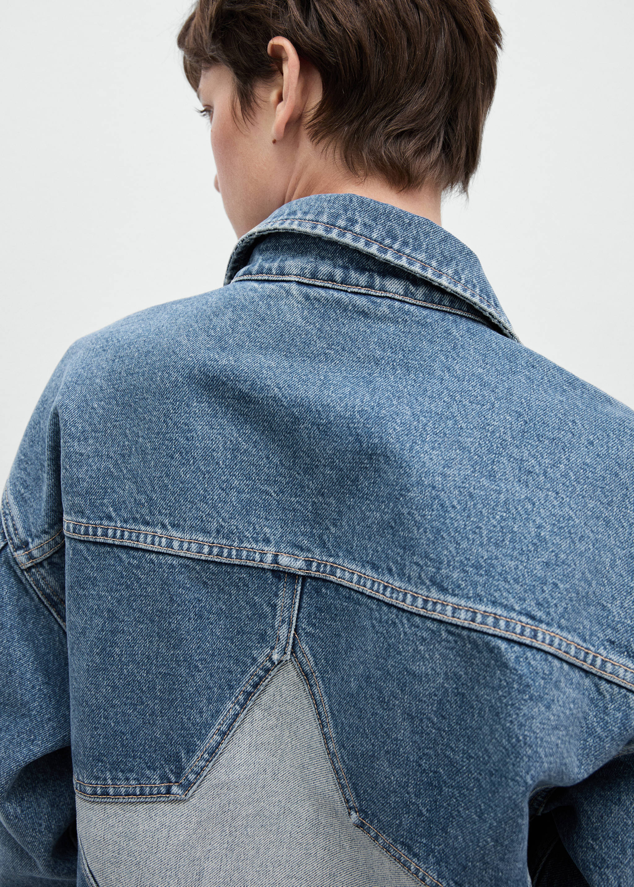 Star denim jacket - Details of the article 1