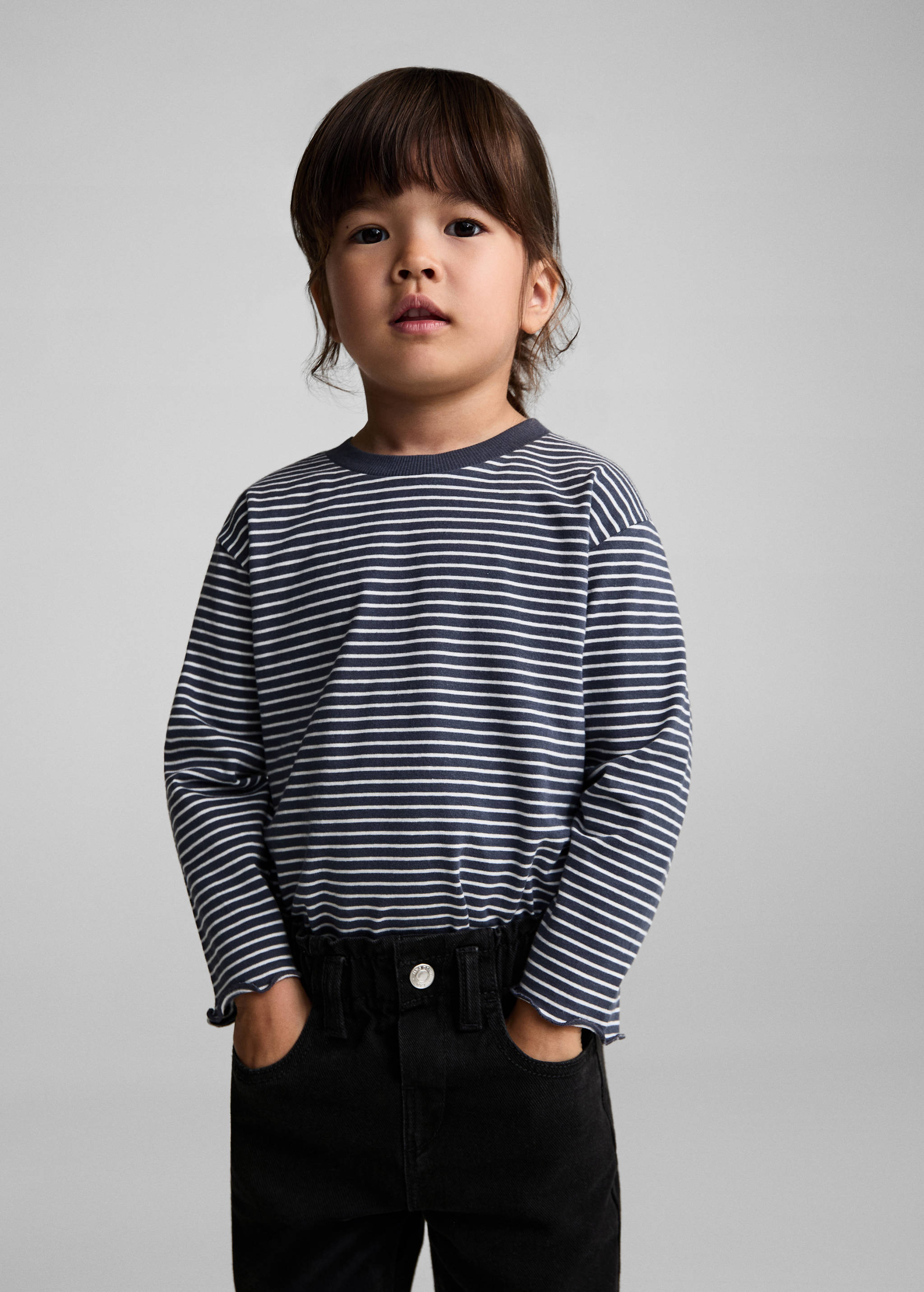 Paperbag jeans - Medium plane