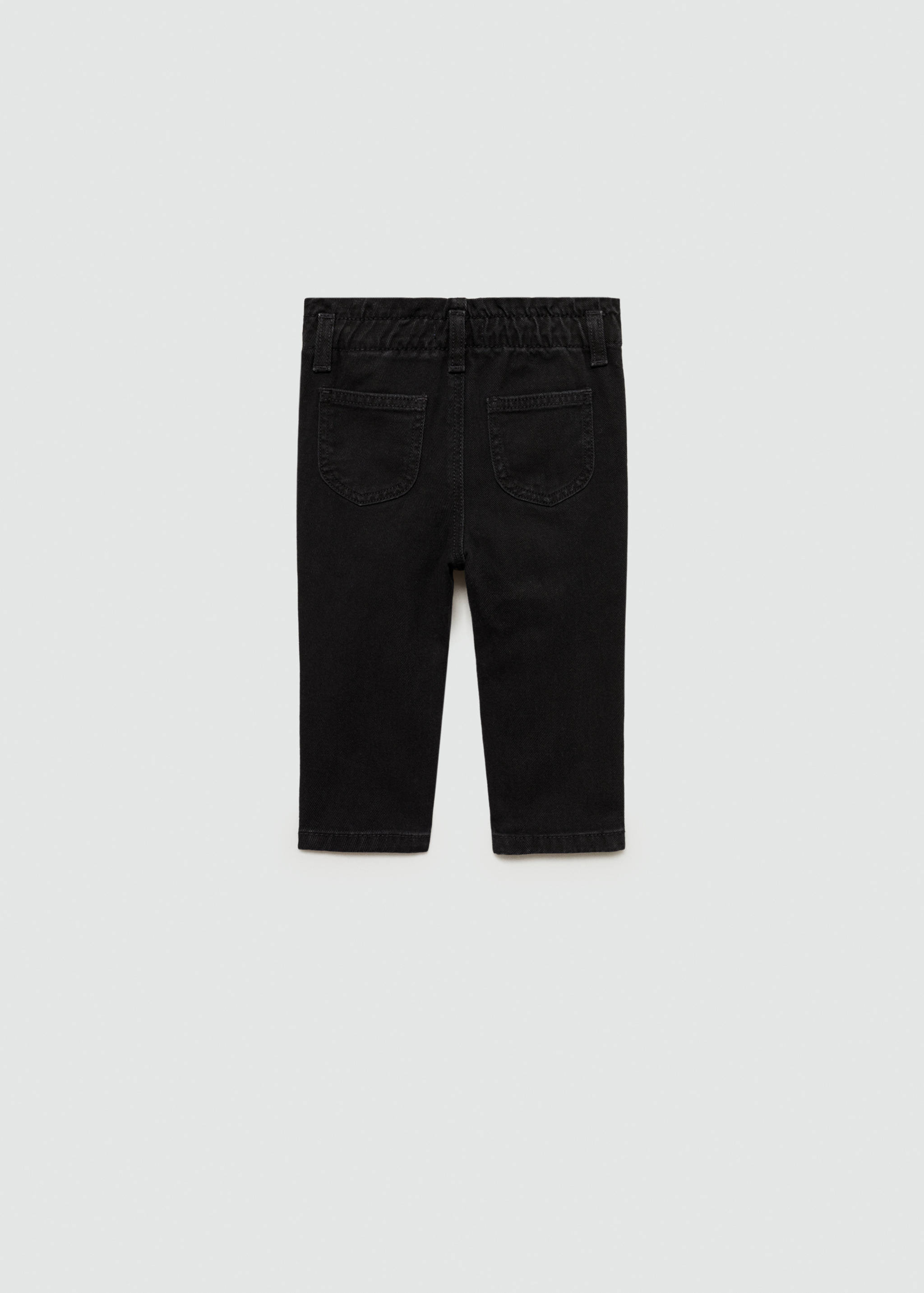 Paperbag jeans - Reverse of the article