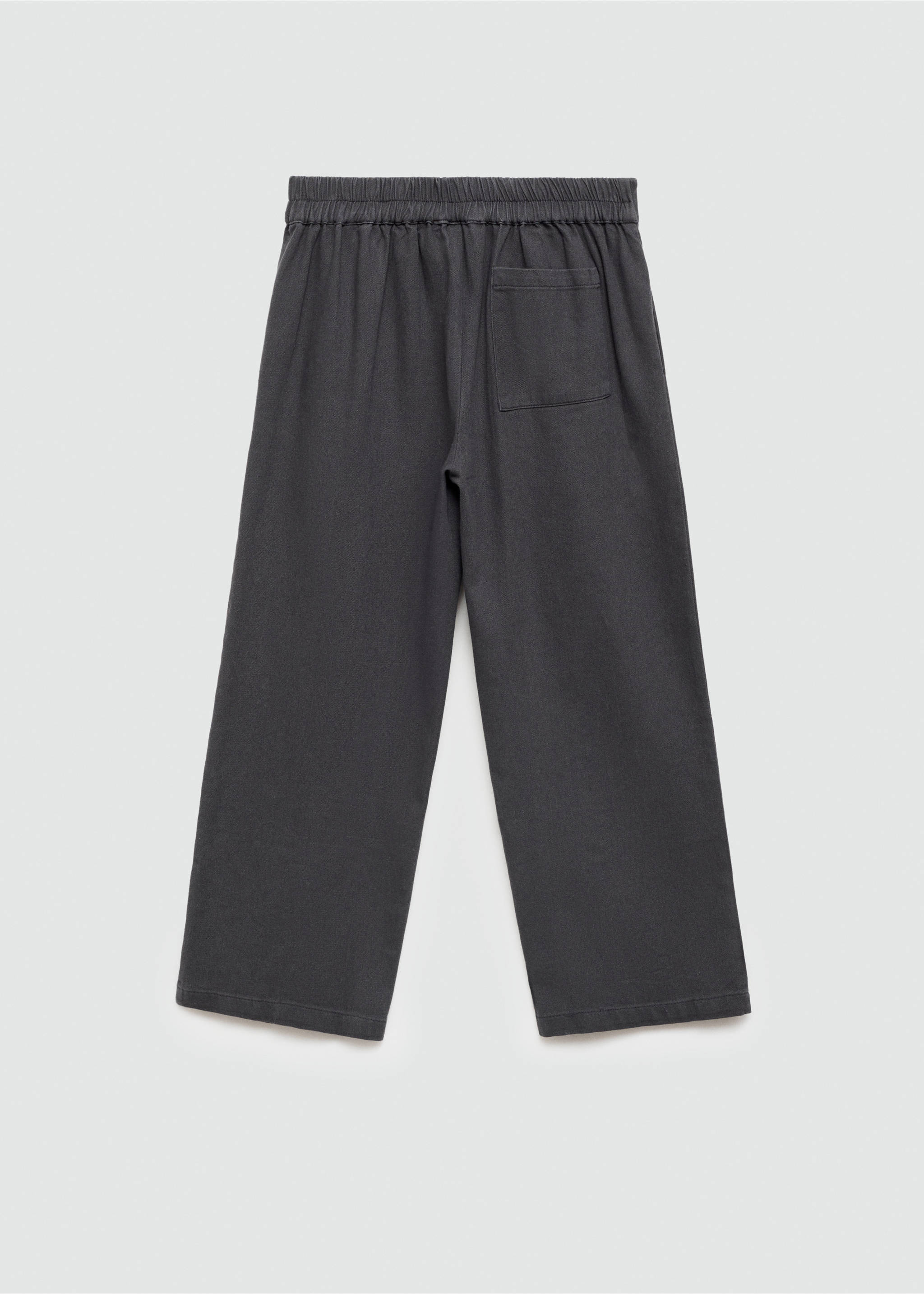 Byxor med veckdetaljer - Artikelns baksida, Kol. Ref: 77084764-00.