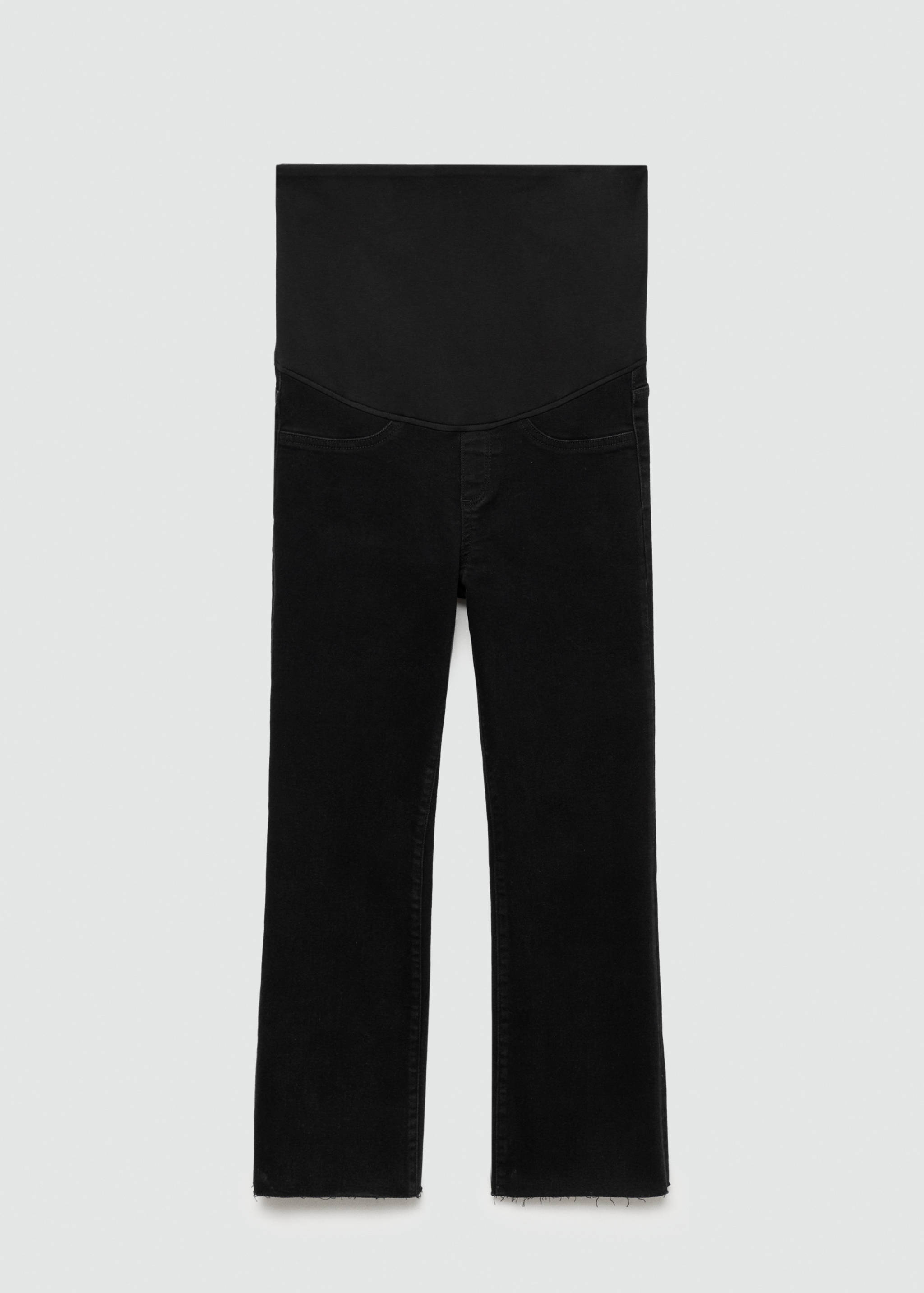 Maternity flared cropped jeans - Article without model