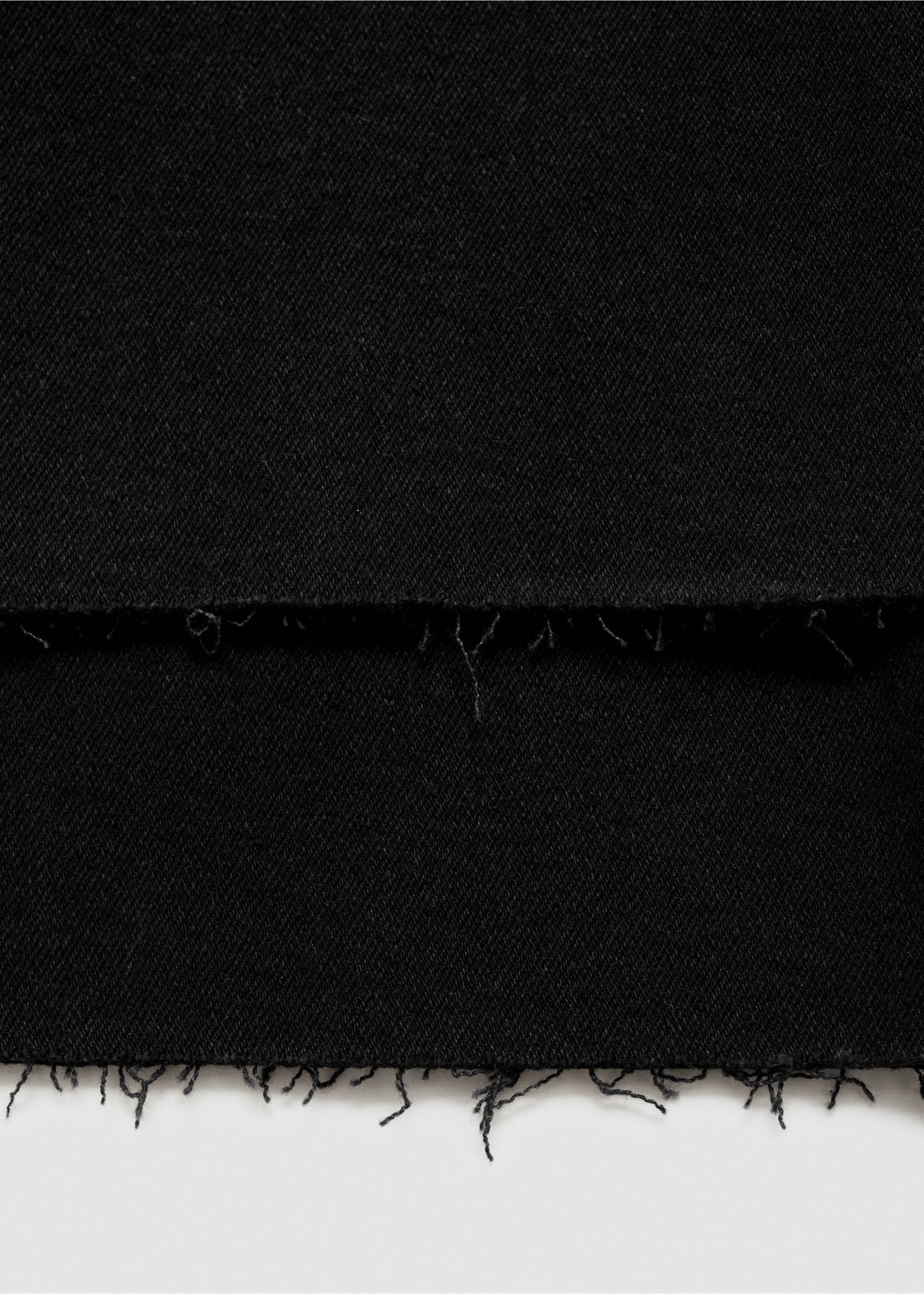 Maternity flared cropped jeans - Details of the article 0, Black denim. Ref: 77084767-00.