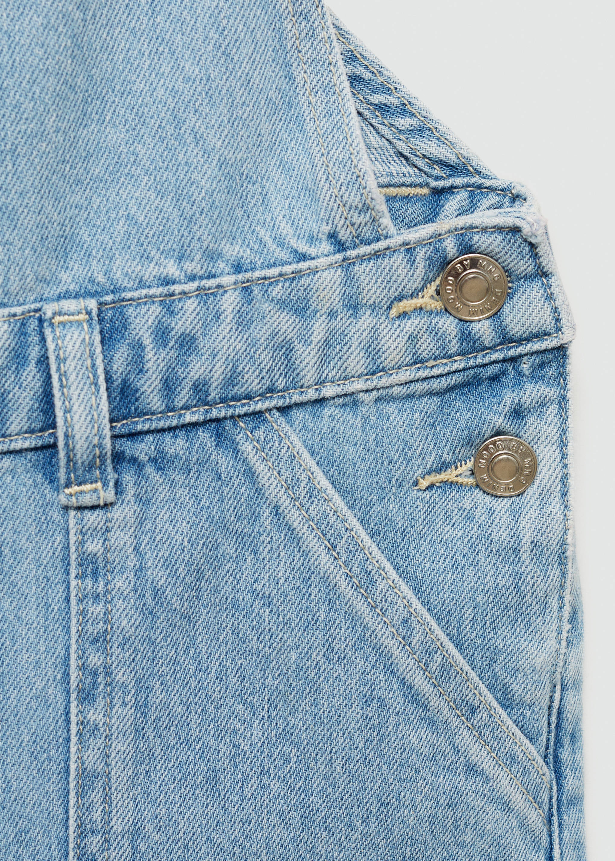 Raka hängselbyxor denim - Detaljer om artikeln 0