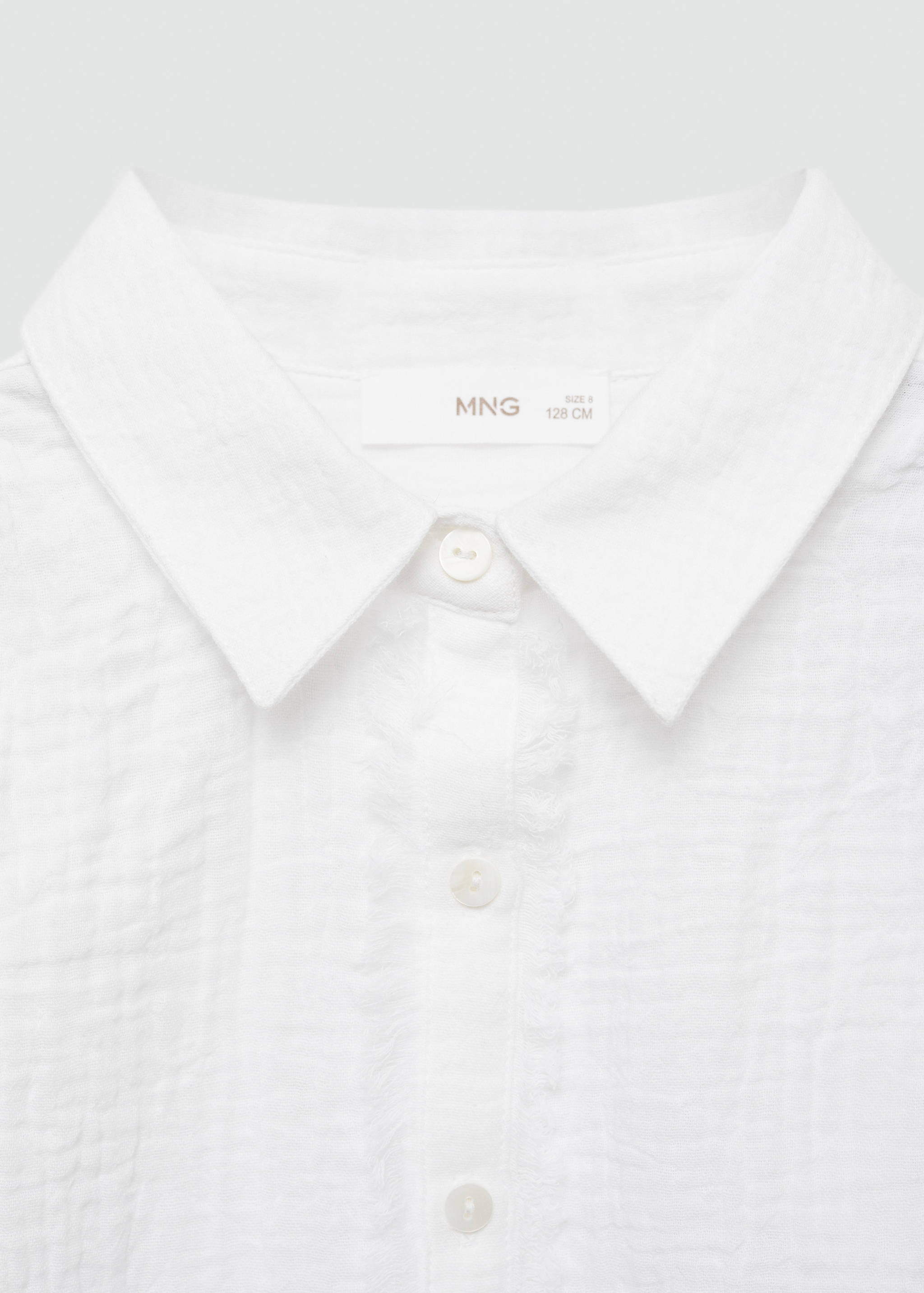 Košile z bavlněného kepru - Detail zboží 8