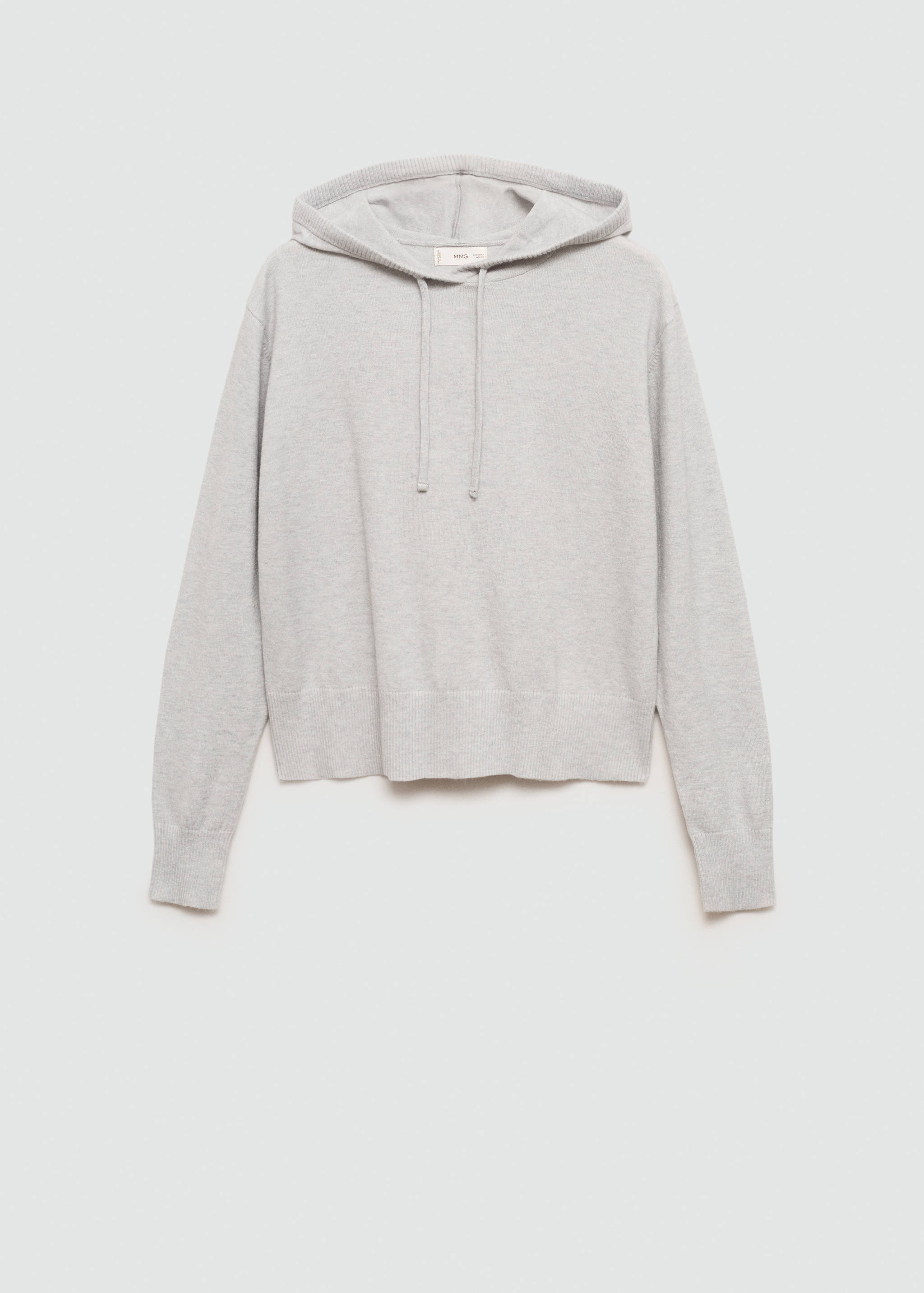 Strickpullover mit Kapuze - Artikel ohne Model