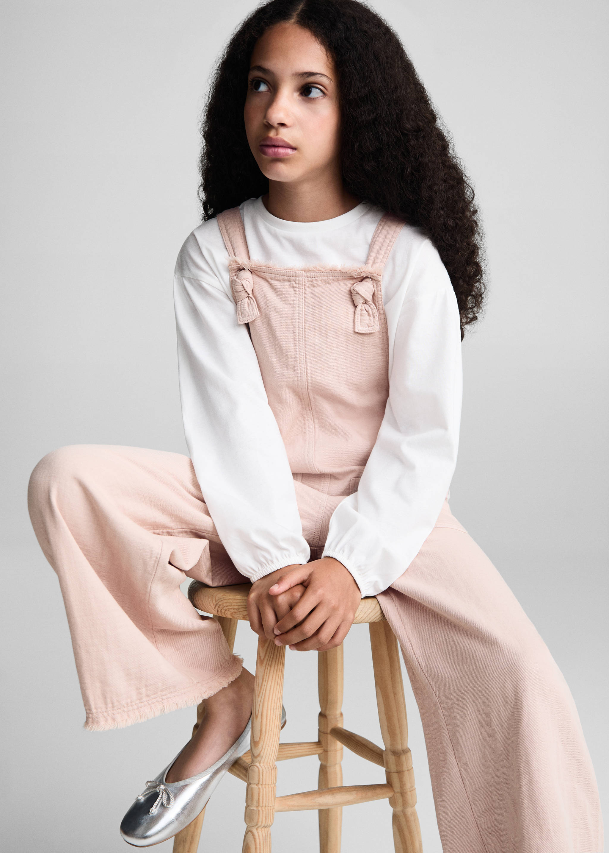 Pockets long dungarees - Details of the article 1