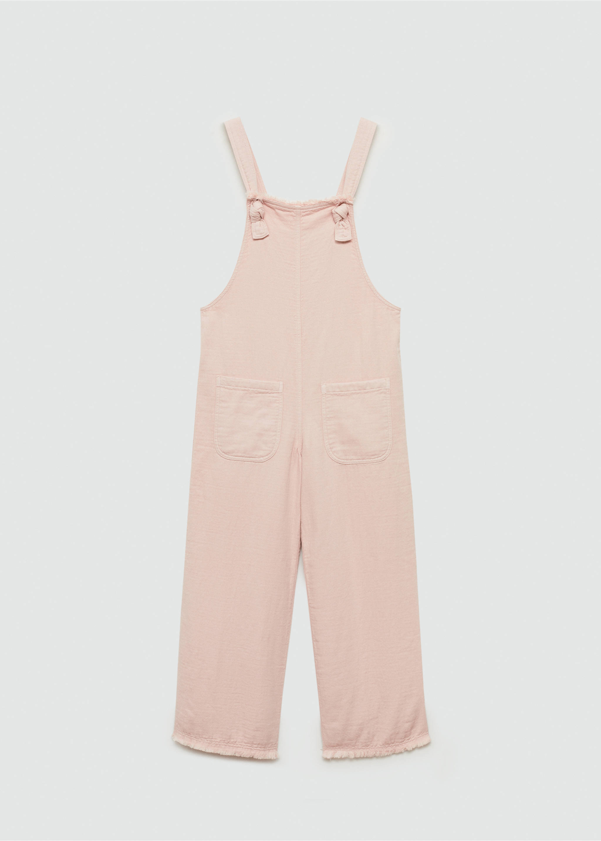 Lange Latzhose mit Taschen - Artikel ohne Model, Rosa. Ref: 77084788-00.