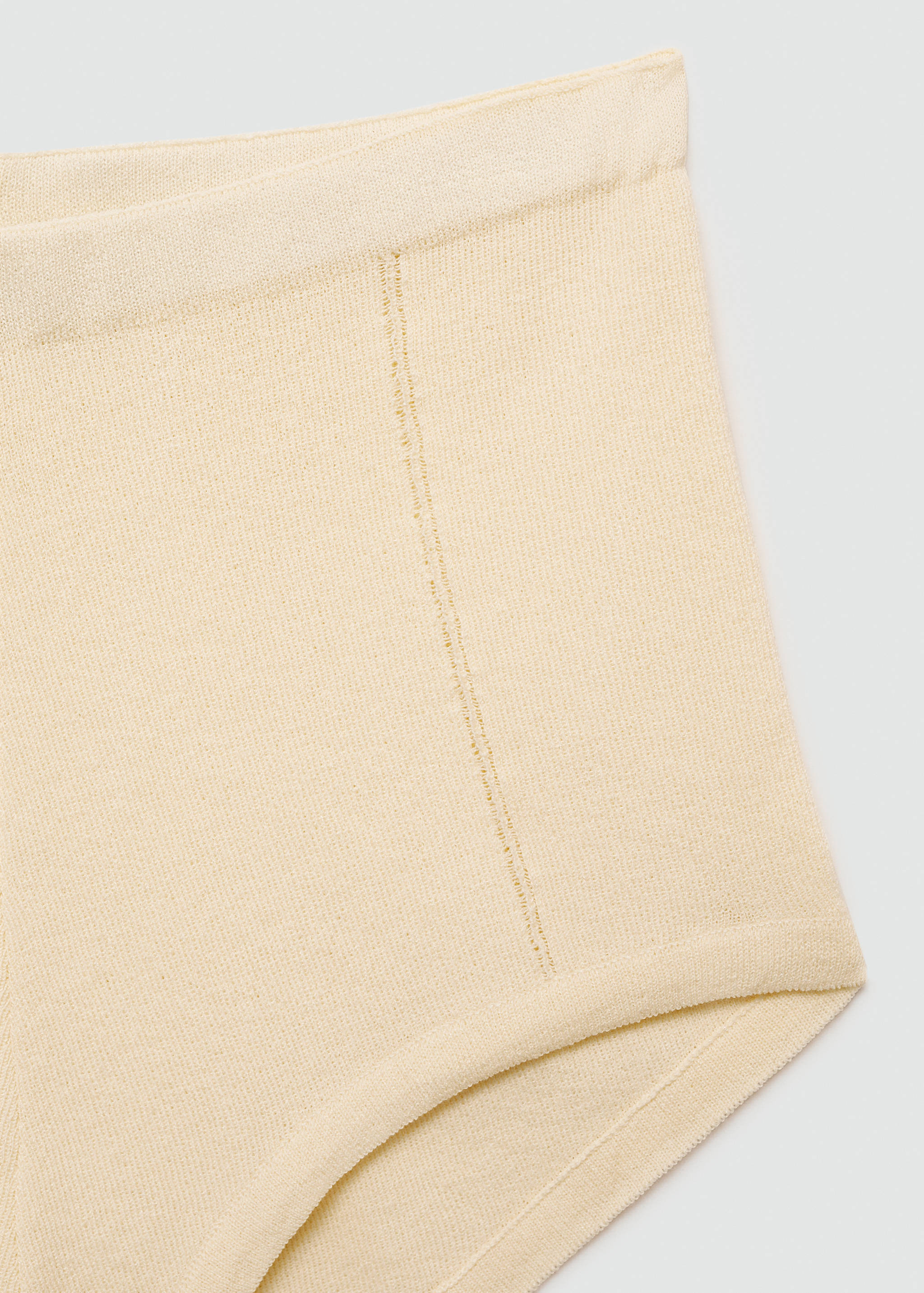 Knitted panties with decorative stitching - Details of the article 8