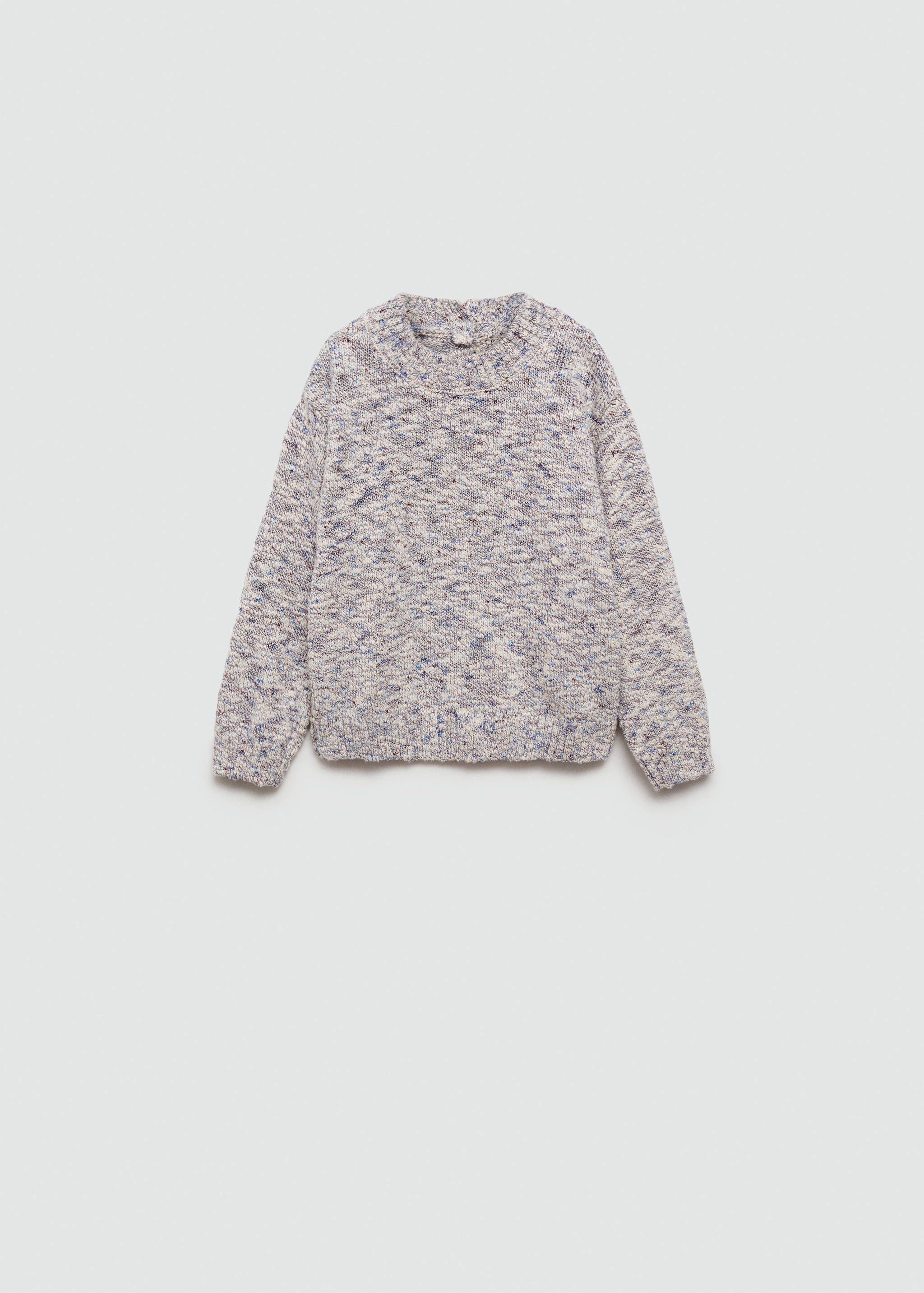 Pull-over combiné maille - Article sans modèle