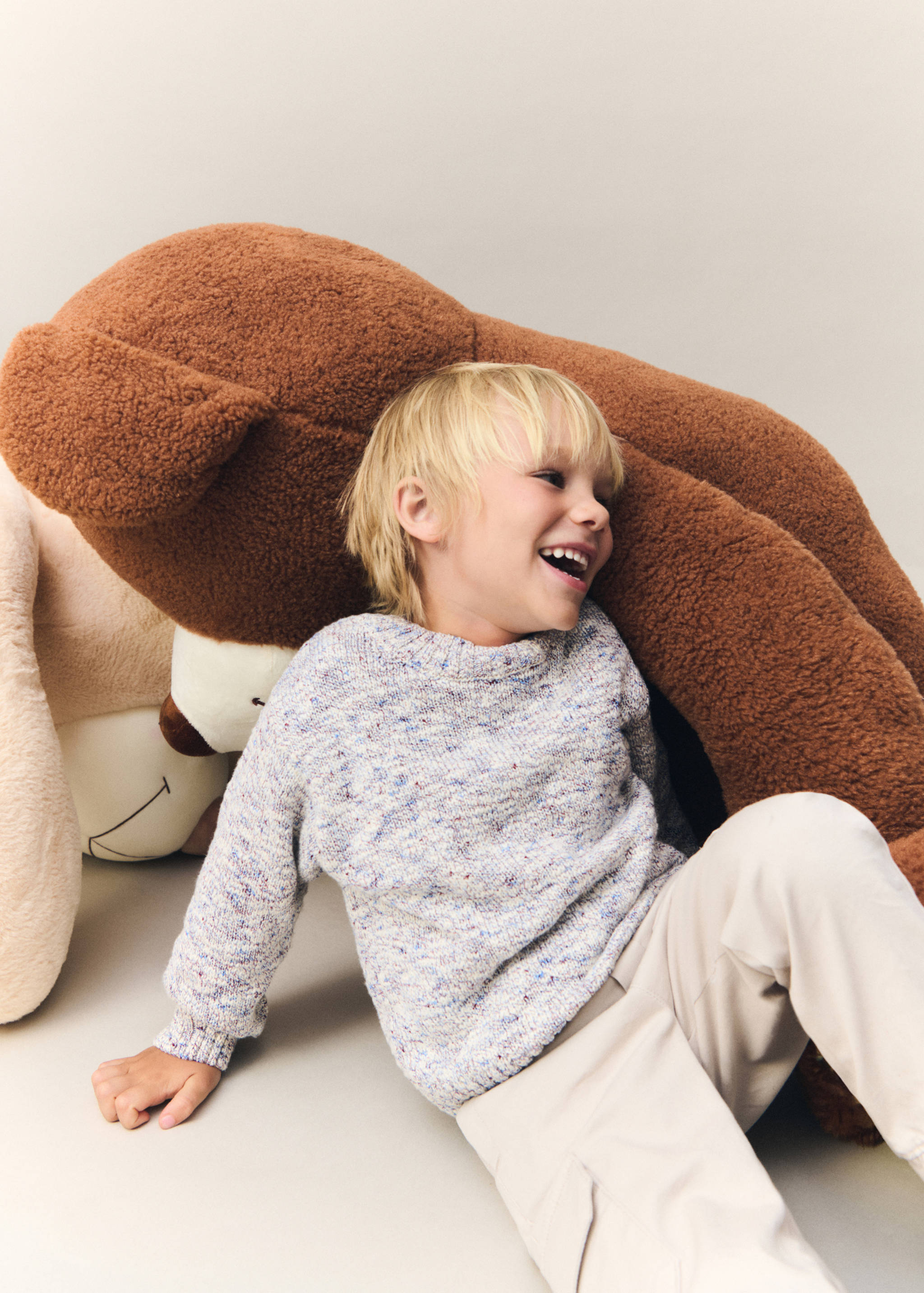 Pull-over combiné maille - Détail de l'article 5