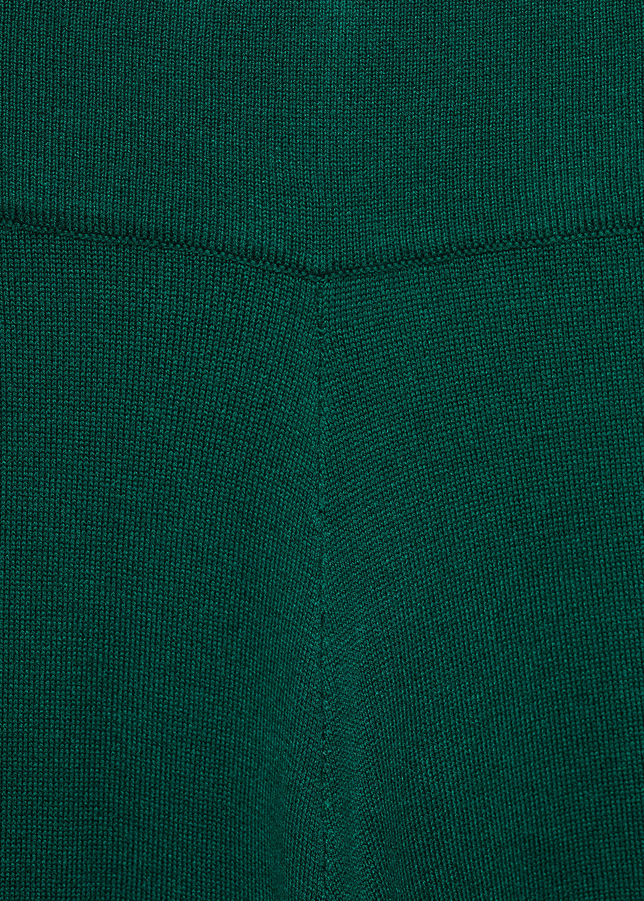 Knitted wide leg pants - Details of the article 8