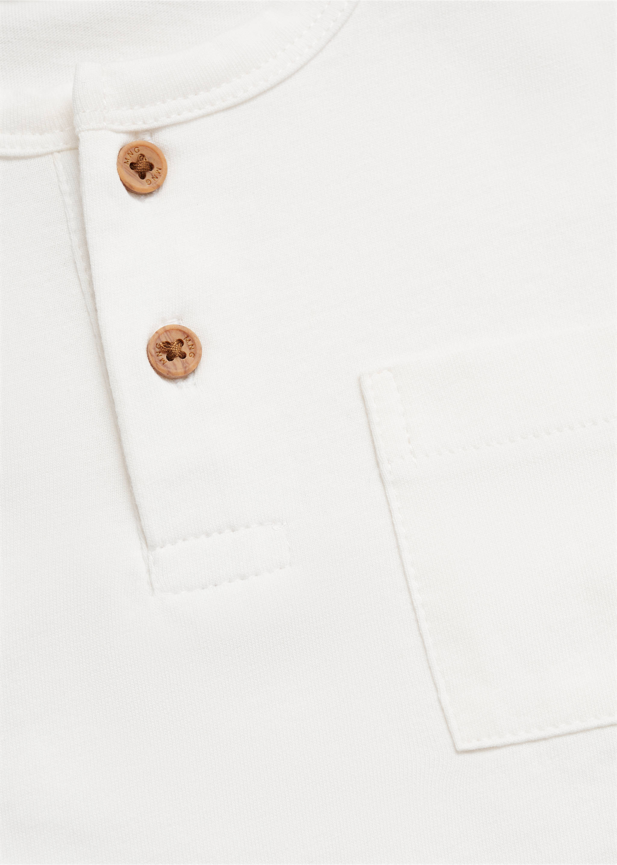 Langer Pyjama mit Streifen - Detail des Artikels 8, Himmelblau. Ref: 77085150-00.