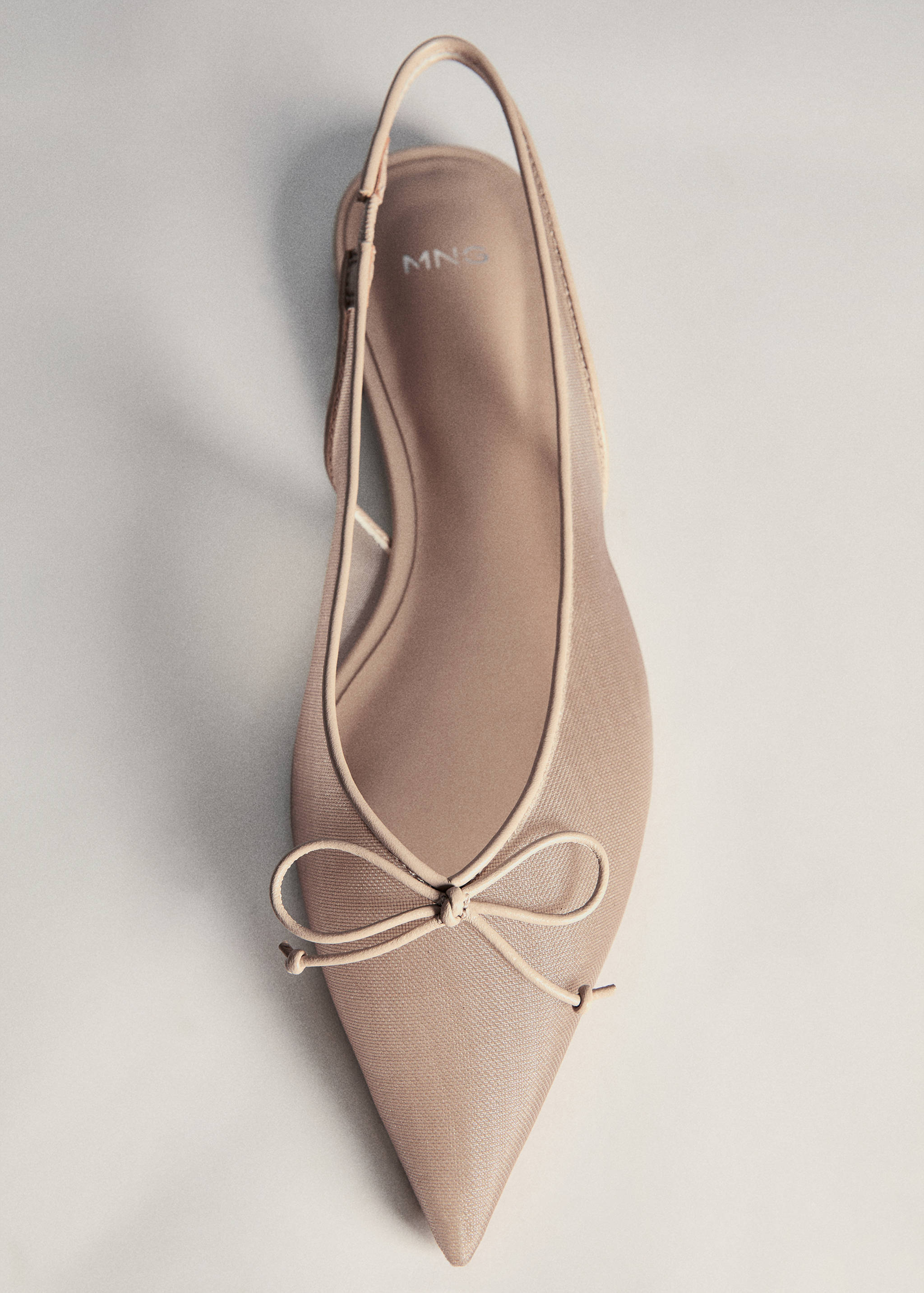 Ballet flats with bow detail - Details of the article 5