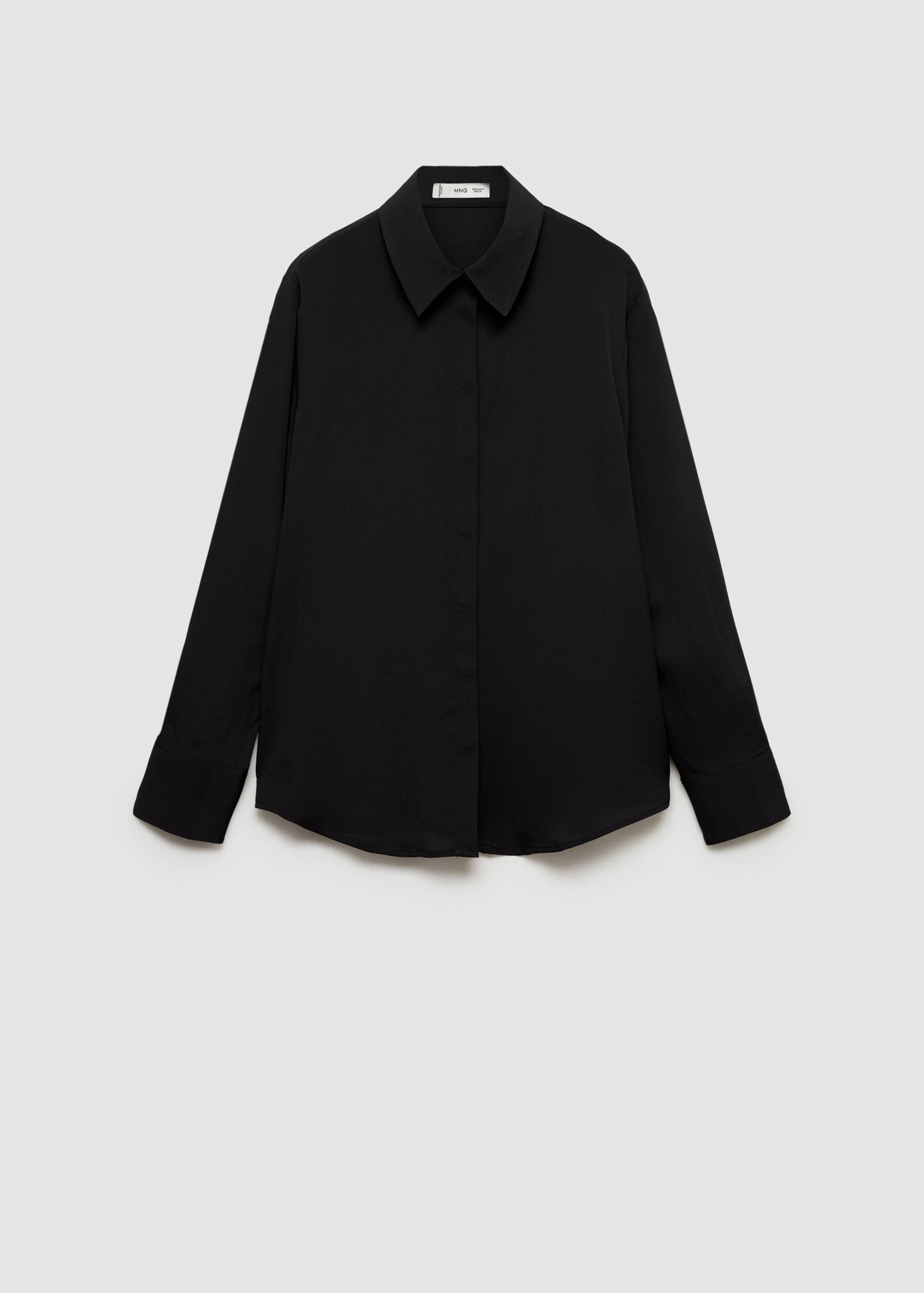 Fluid long-sleeved shirt - Article without model