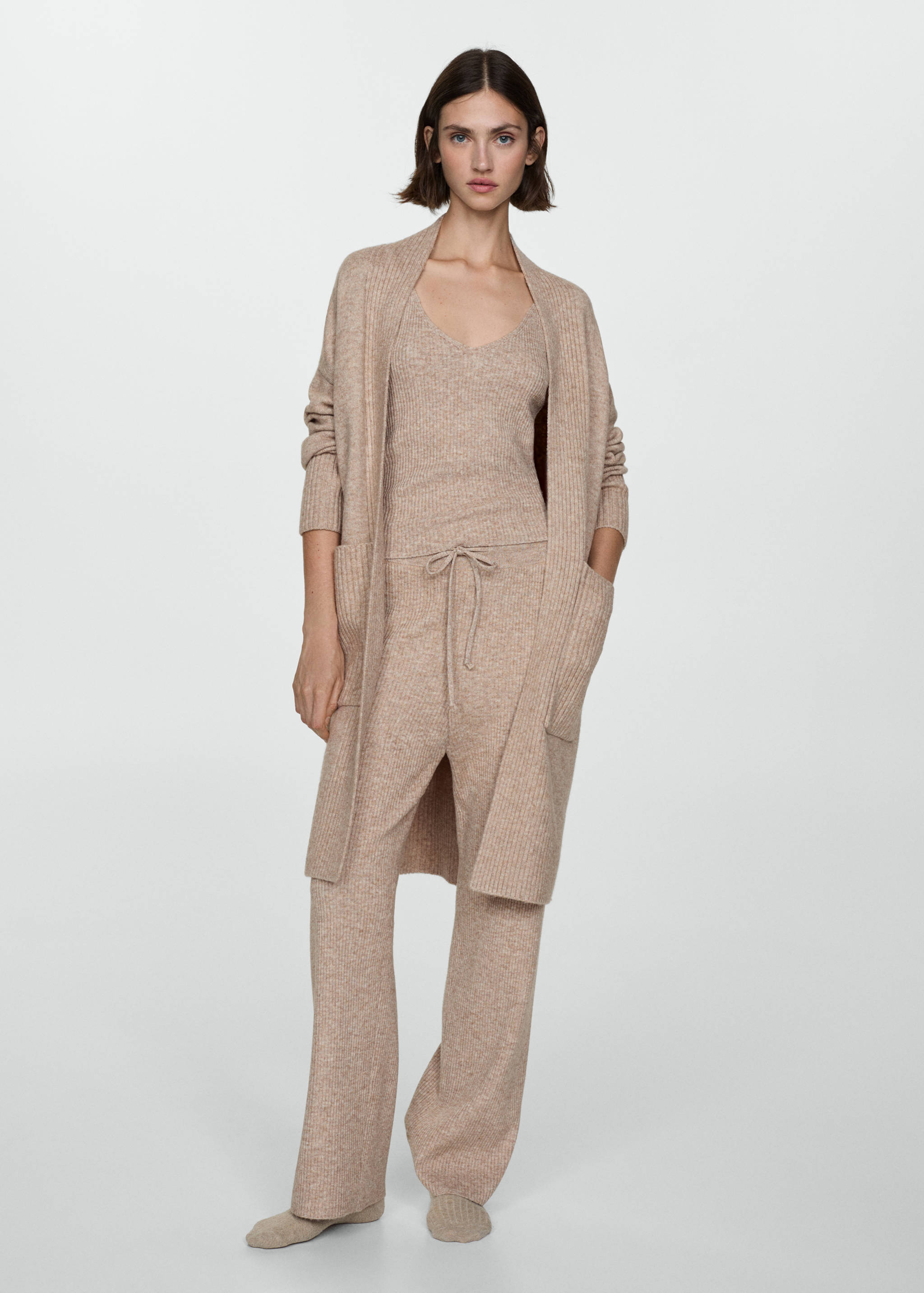 Úpletový kardigan oversize - Celkový náhled