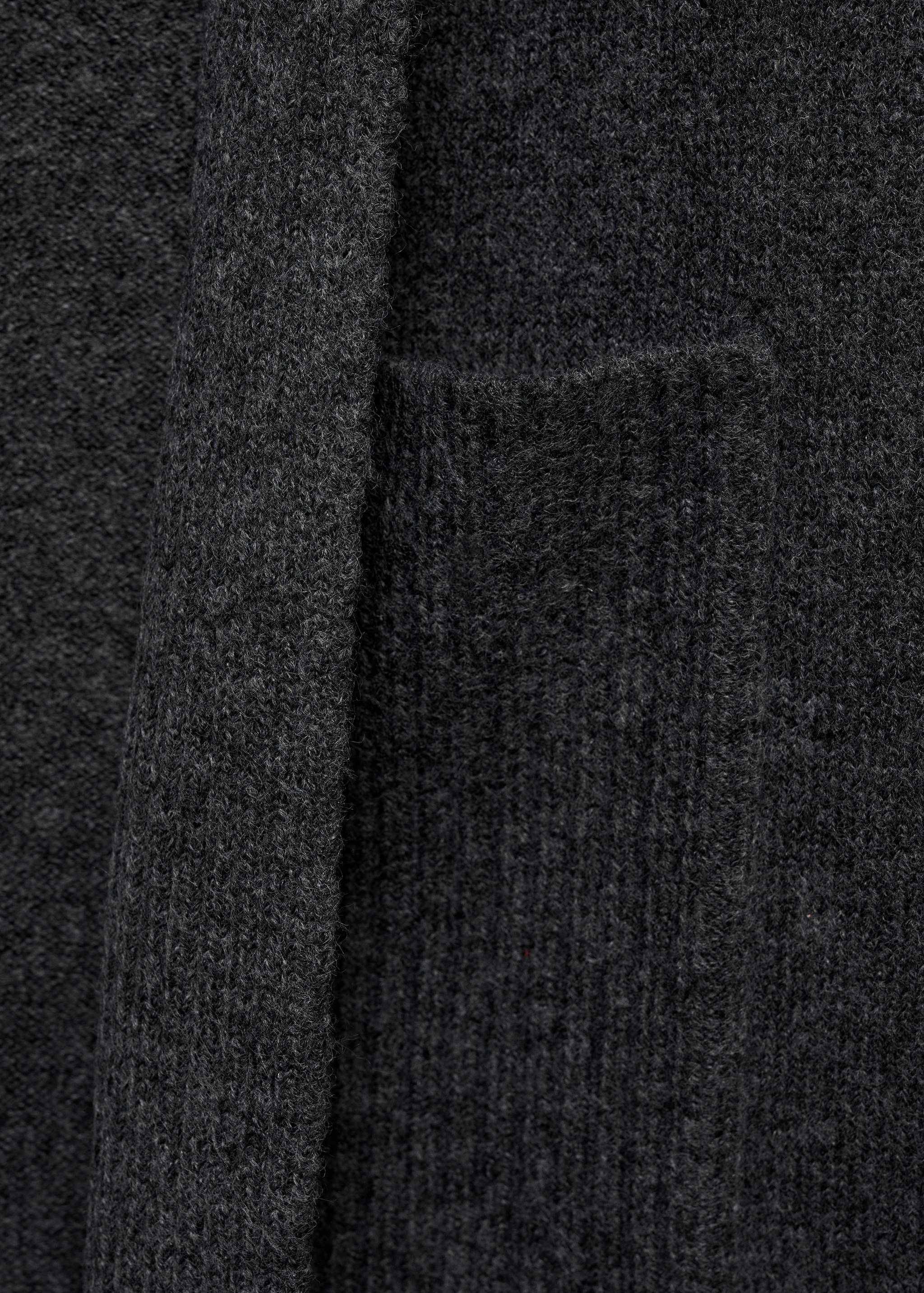 Oversized knitted cardigan - Details of the article 8